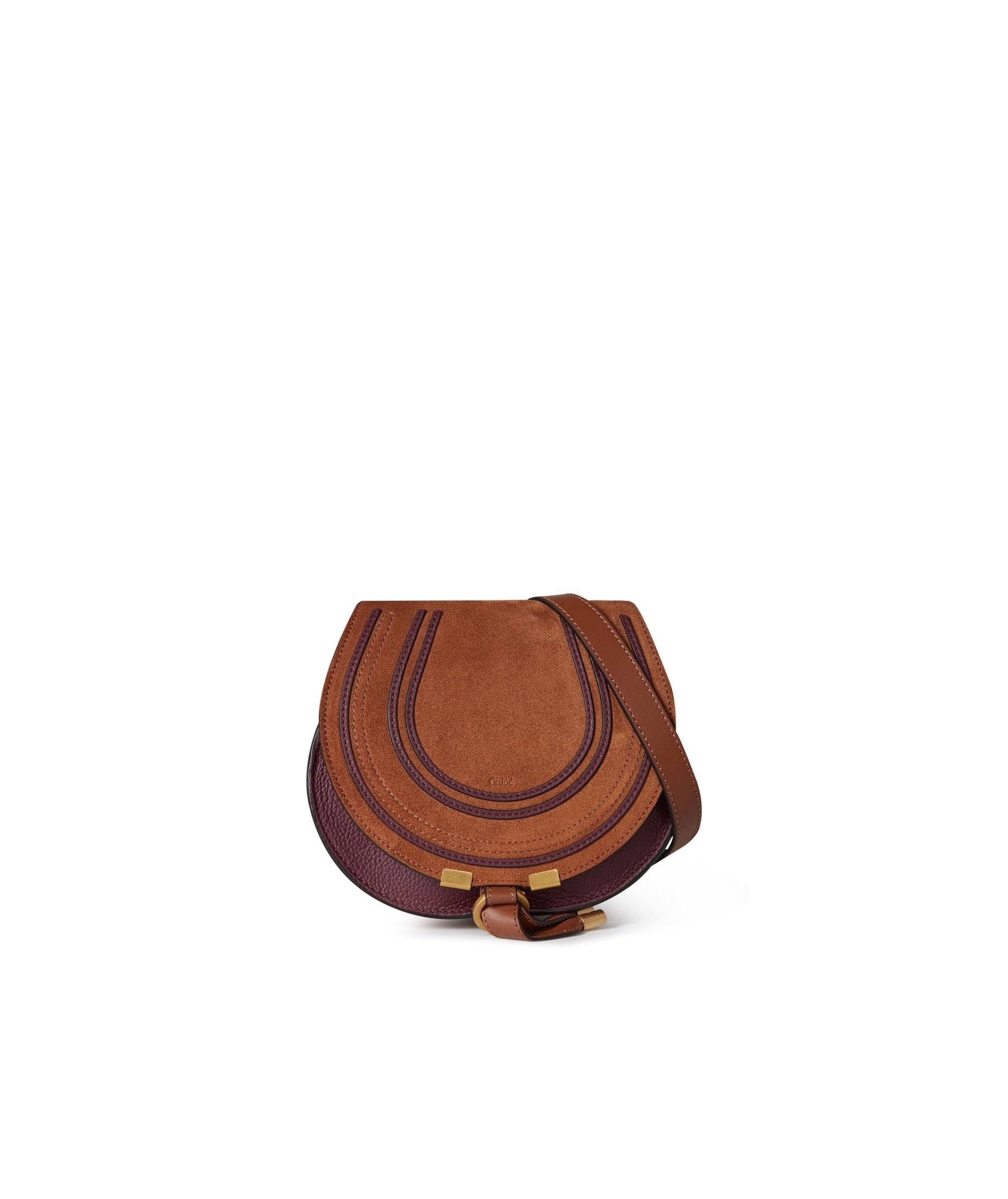 LUXURY HUB CHLOE MARCIE SMALL SADDLE BAG