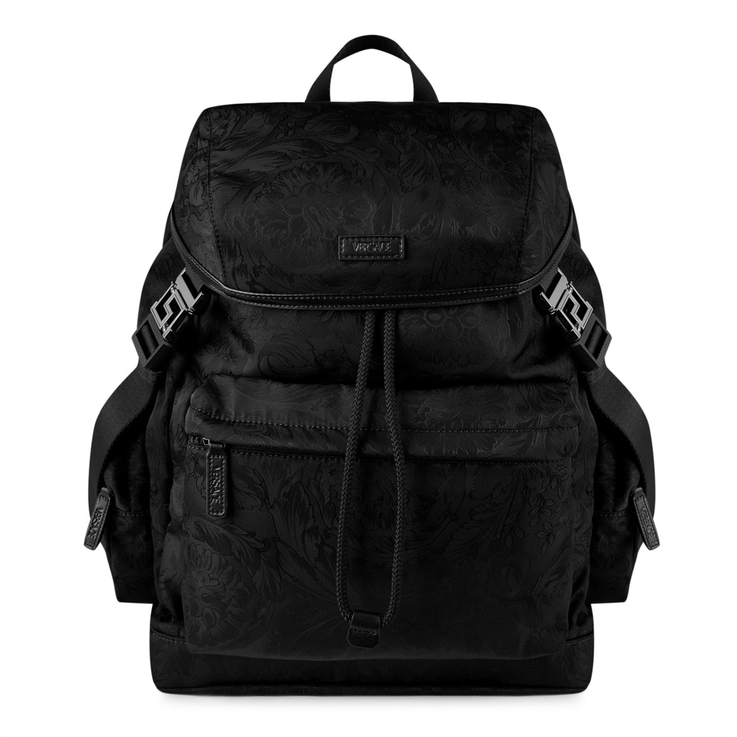 LUXURY HUB VERSACE NEO NYLON JACQUARD BACKPACK