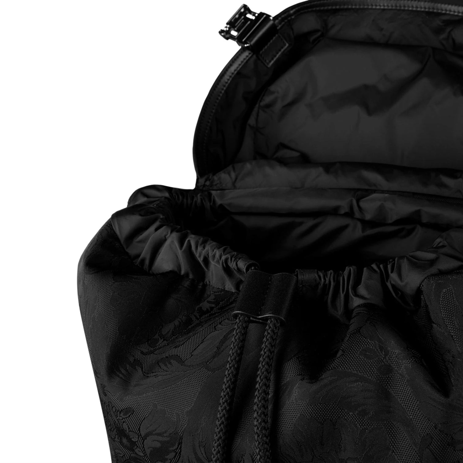 LUXURY HUB VERSACE NEO NYLON JACQUARD BACKPACK