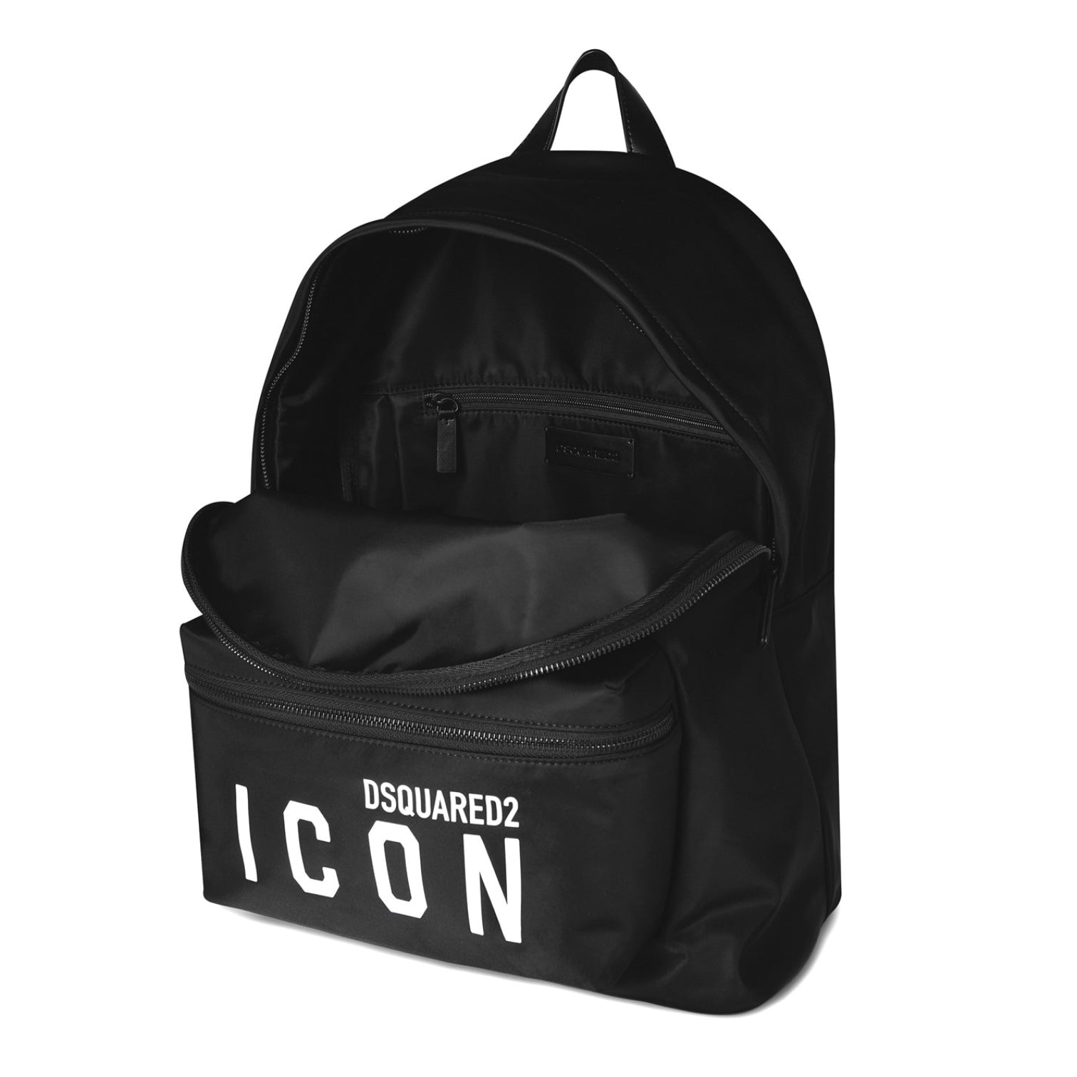 LUXURY HUB DSQUARED2 ICON ZIPPED BACKPACK