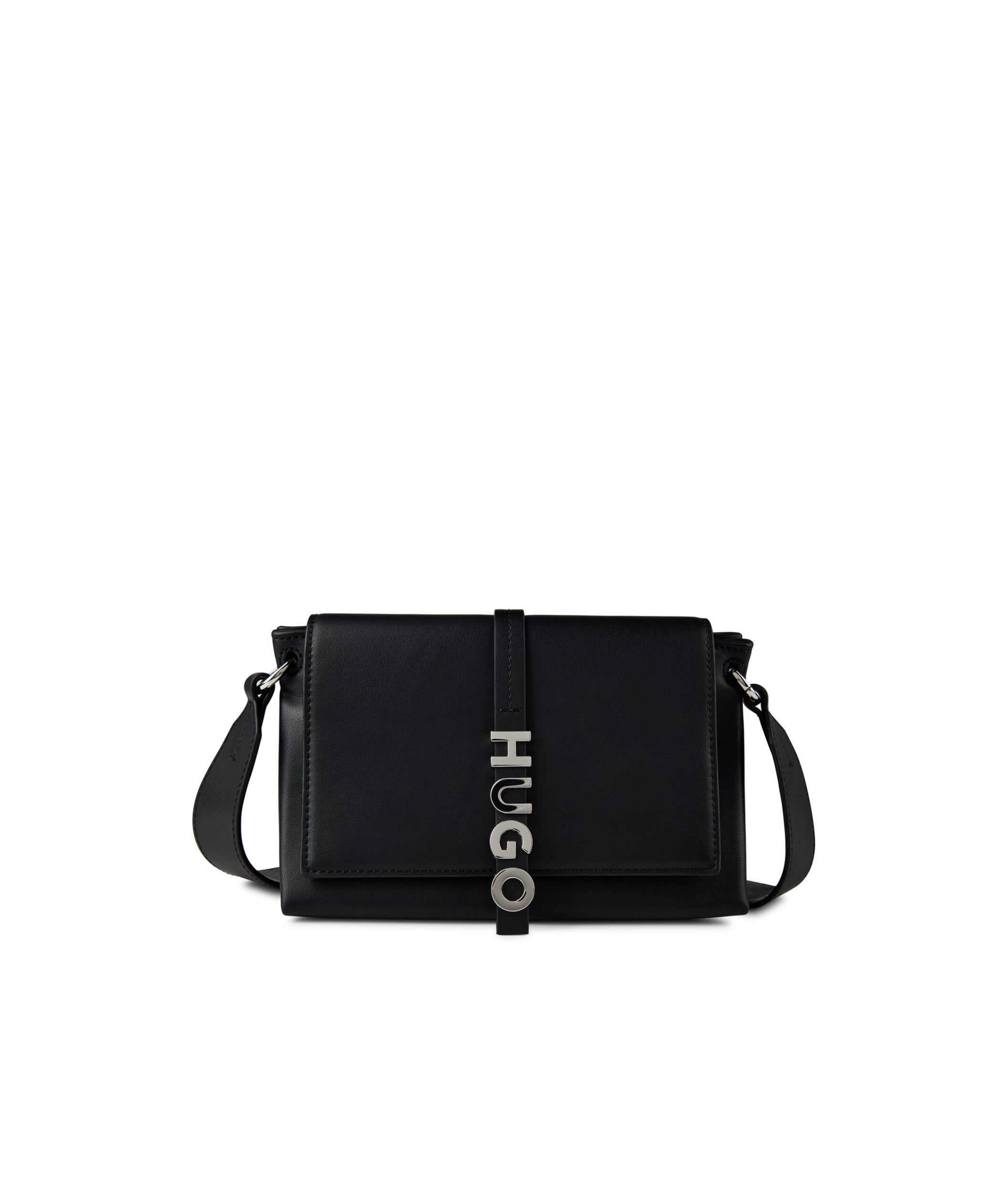 LUXURY HUB HUGO FAUX LEATHER MEL CROSSBODY BAG