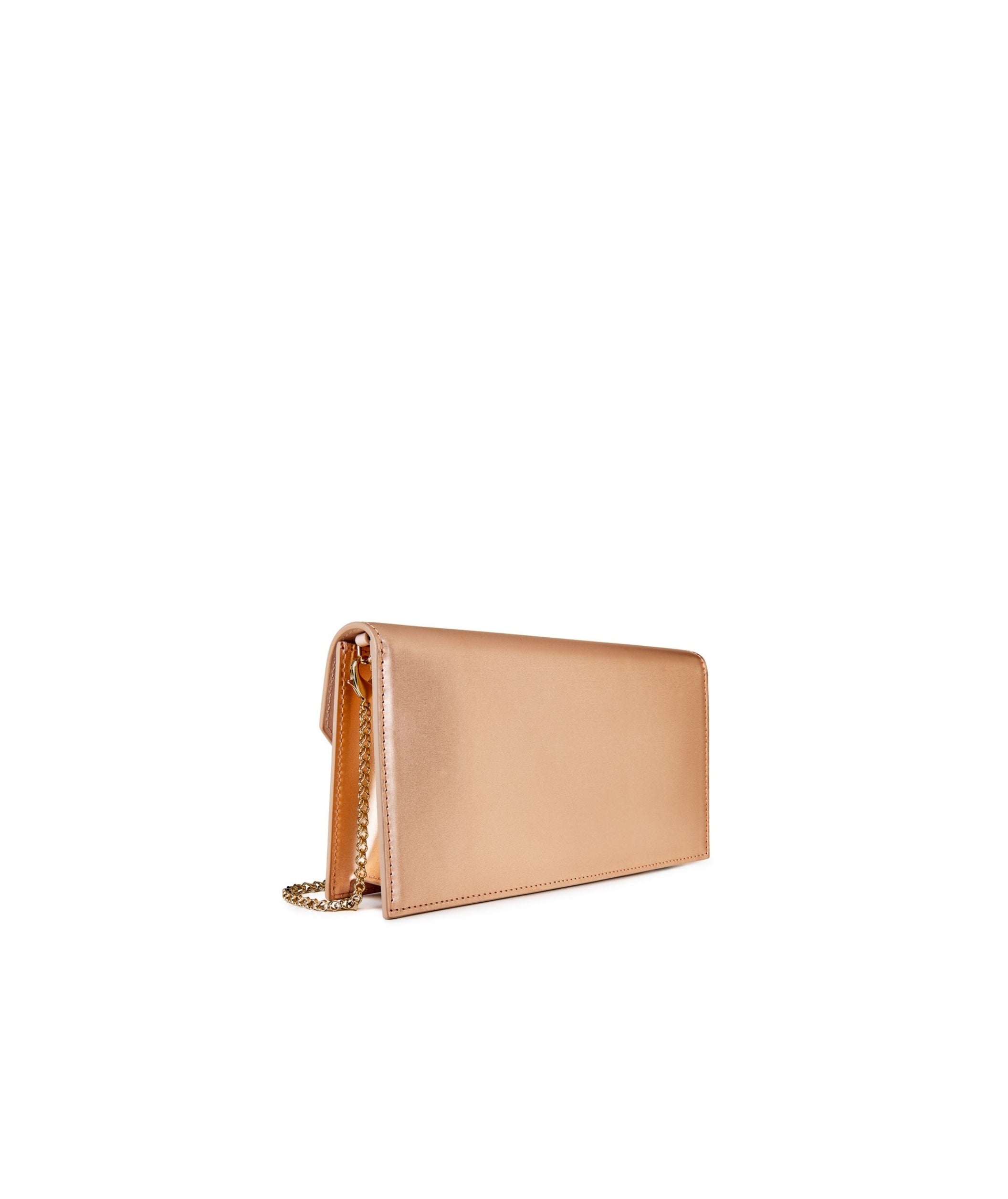 LUXURY HUB CHRISTIAN LOUBOUTIN LOUBI54 SATIN CLUTCH