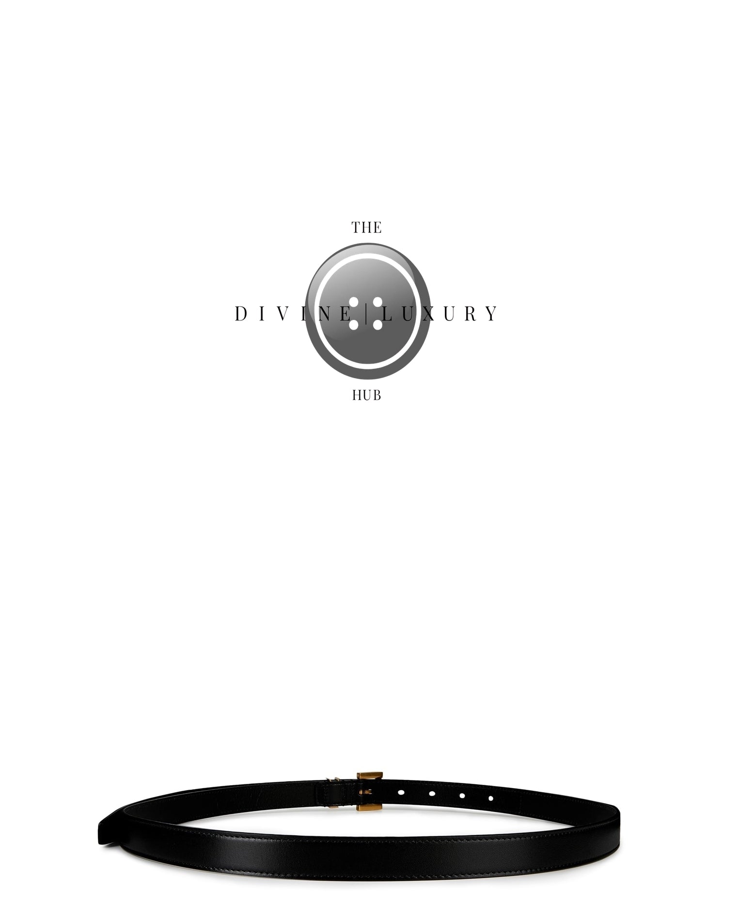 LUXURY HUB SAINT LAURENT CASSANDRE THIN BELT