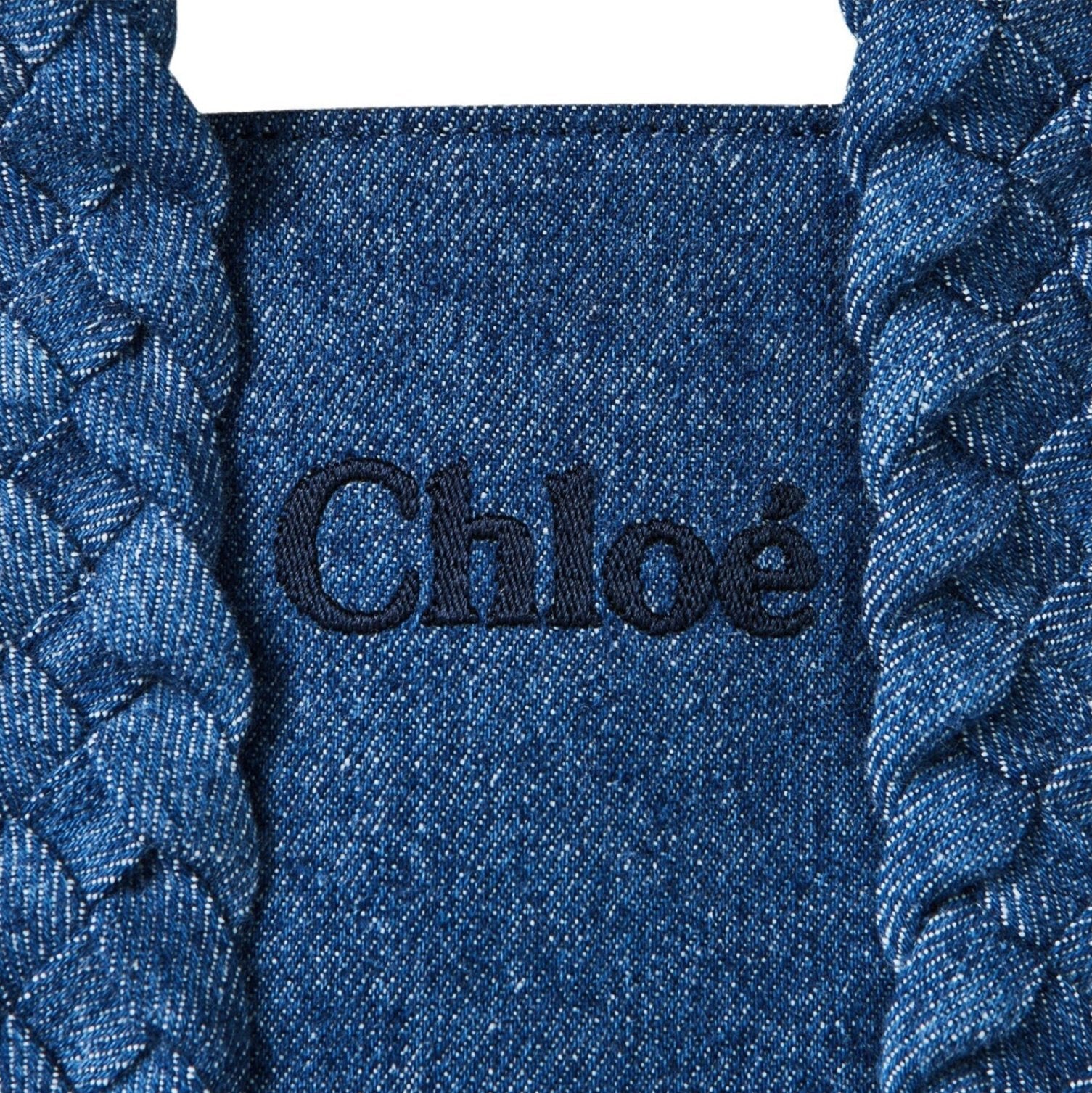 LUXURY HUB CHLOE MINI DENIM WOODY