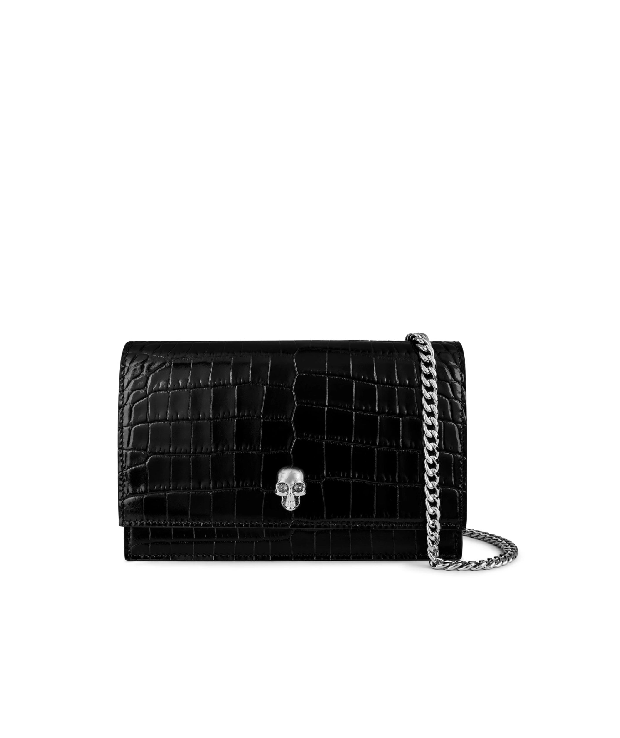 LUXURY HUB ALEXANDER MCQUEEN ALEX SML SKULL BAG