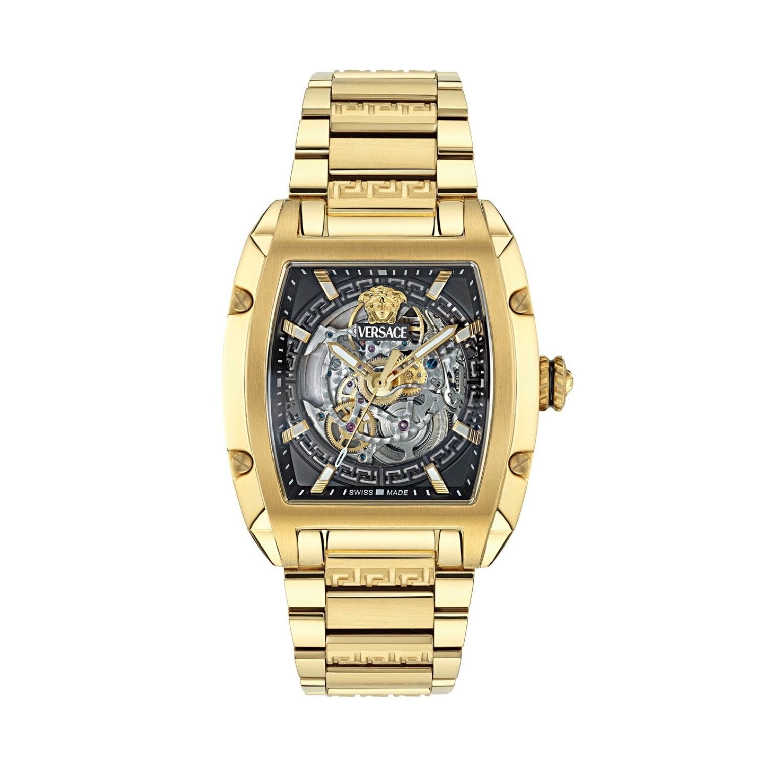 LUXURY HUB VERSACE DOMINUS SKELETON WATCH