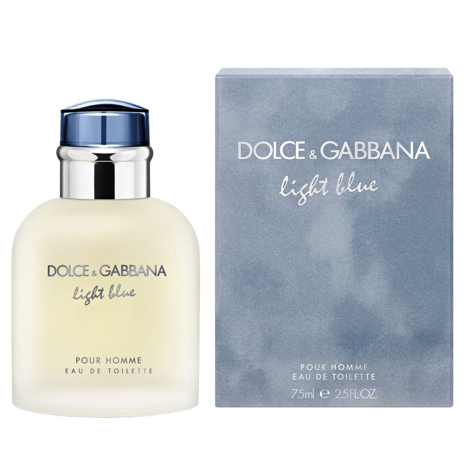 LUXURY HUB DOLCE AND GABBANA LIGHT BLUE POUR HOMME EAU DE TOILETTE 75ML