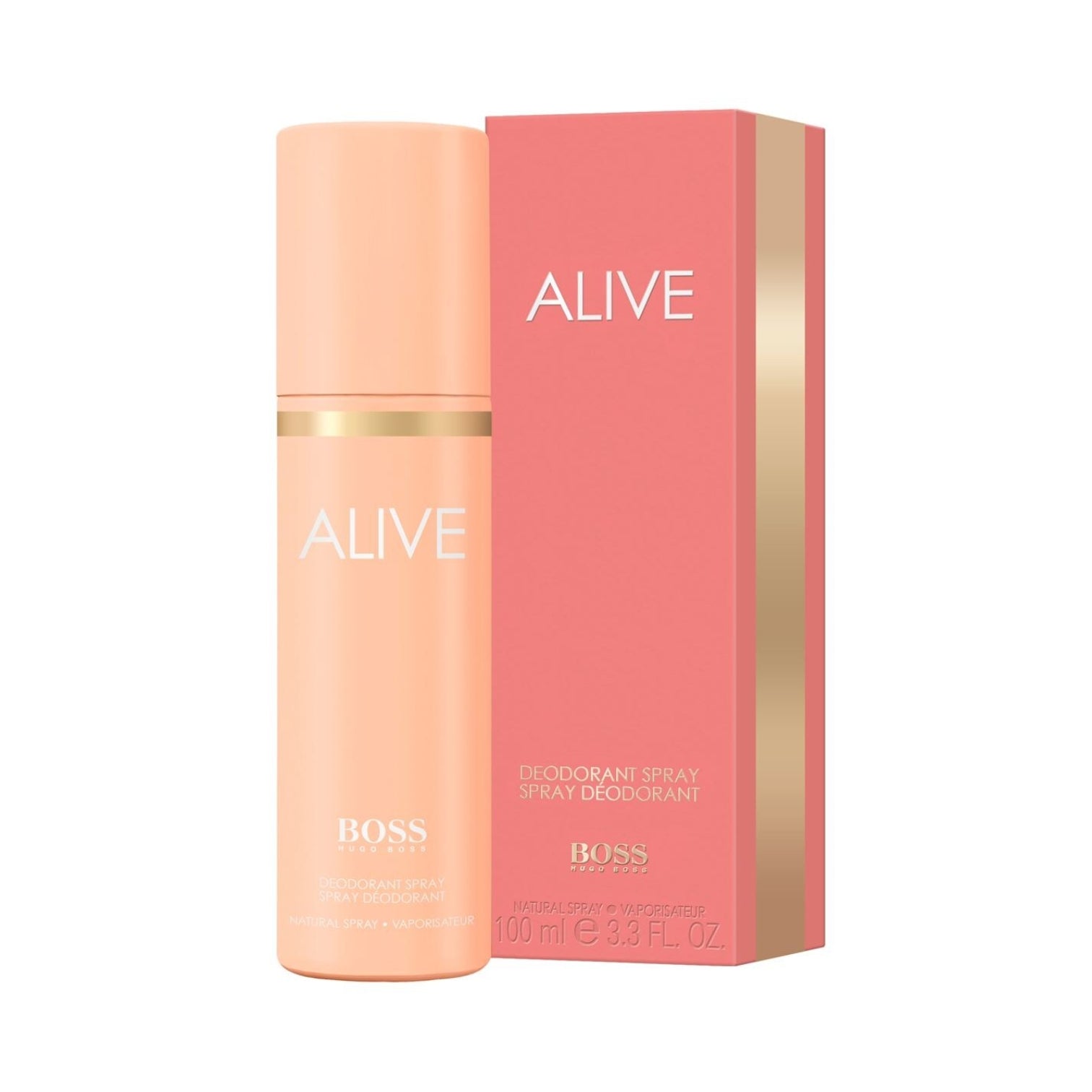 LUXURY HUB BOSS BOSS ALIVE DEODORANT SPRAY 100ML