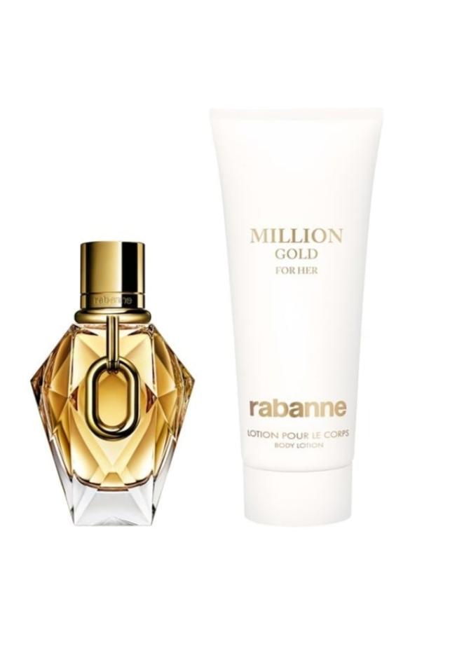 LUXURY HUB RABANNE GOLD HER SET