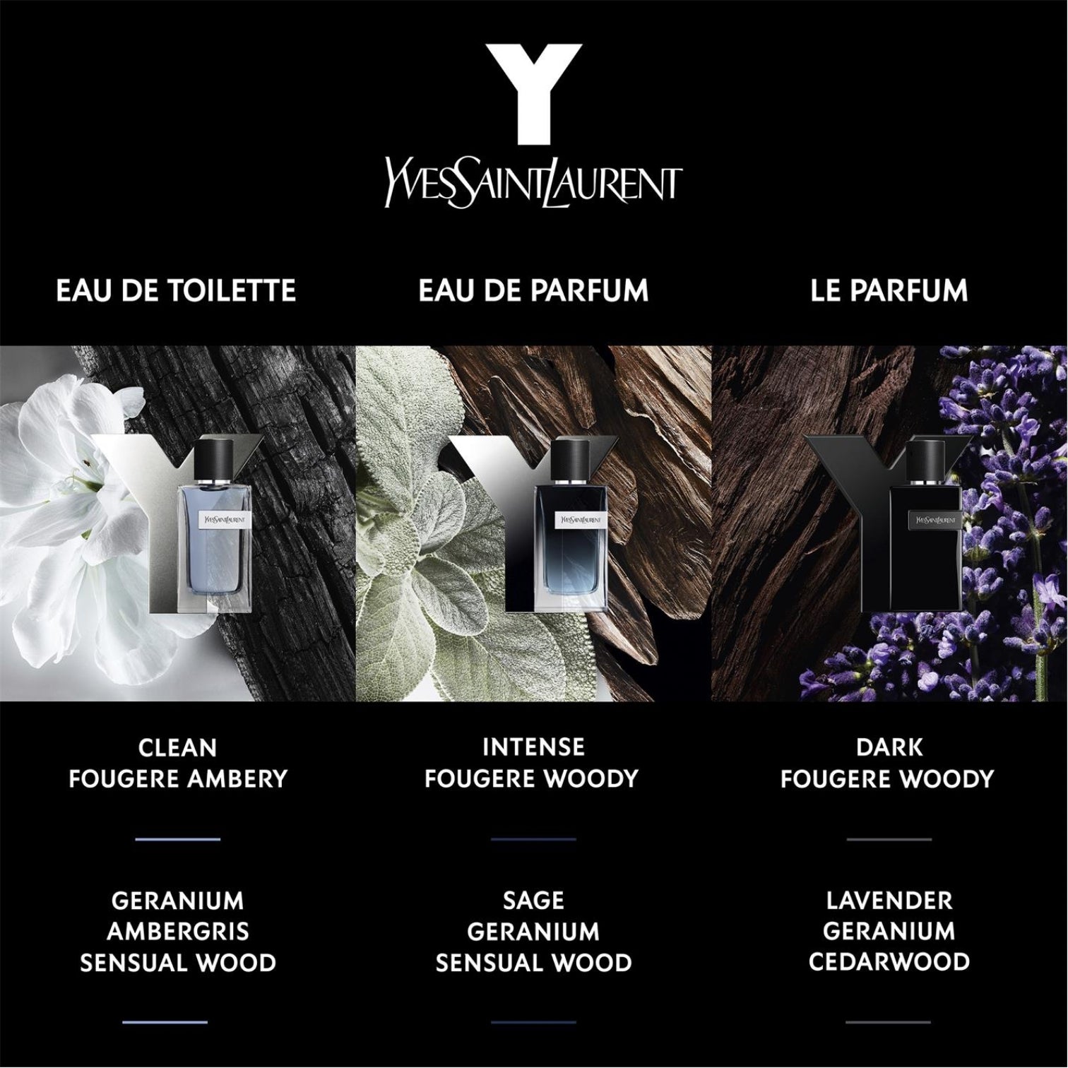 LUXURY HUB YVES SAINT LAURENT Y LE PARFUM FOR MEN