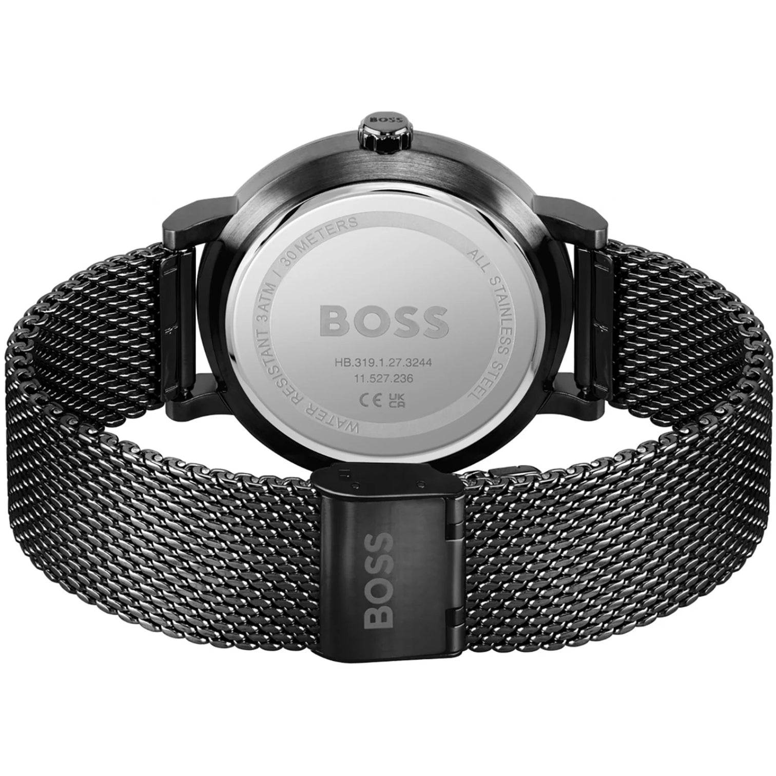 LUXURY HUB BOSS BOSS CONFIDENCE STAINLESS STEEL BRACELET WATCH