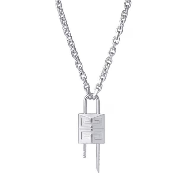 LUXURY HUB GIVENCHY GIV LOCK SMALL NECKLASS