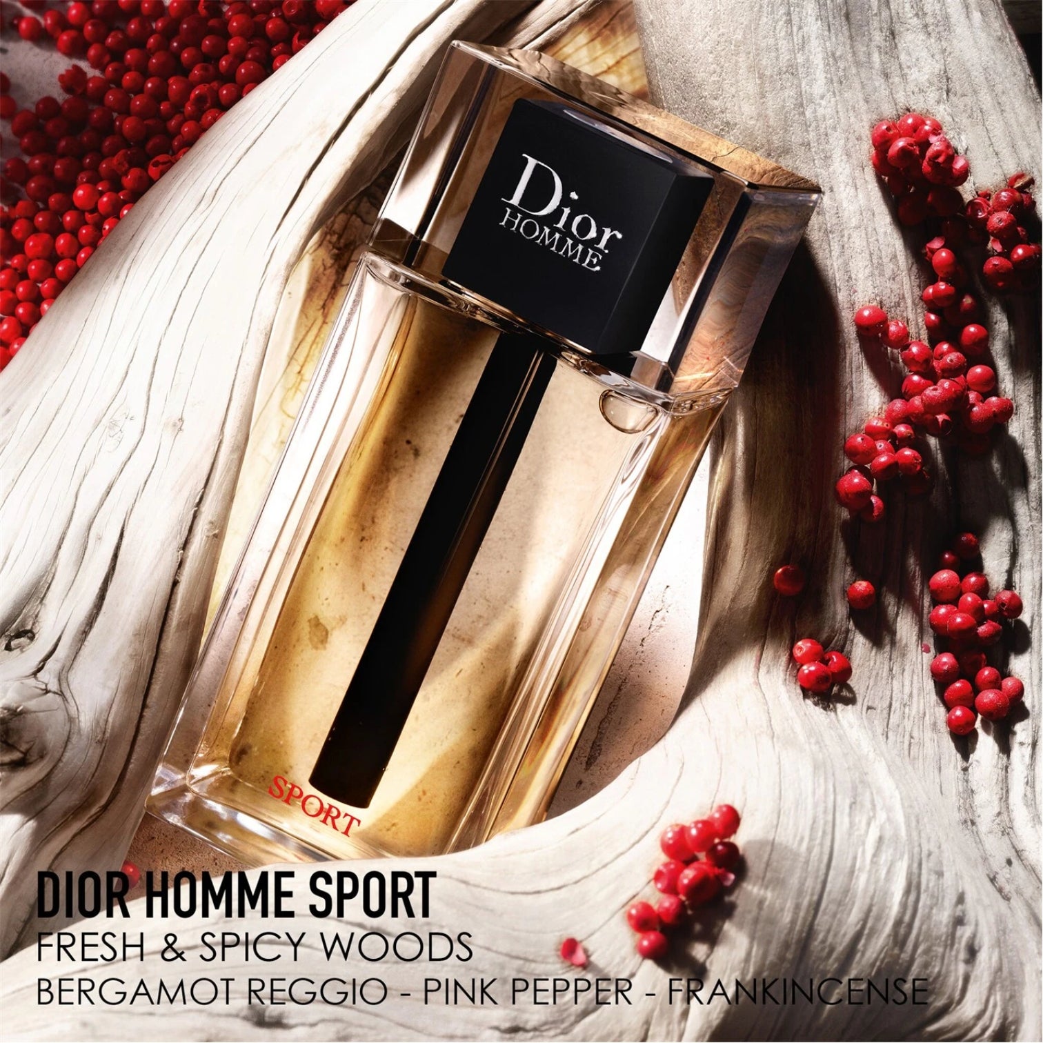 LUXURY HUB DIOR HOMME SPORT EAU DE TOILETTE 200ML