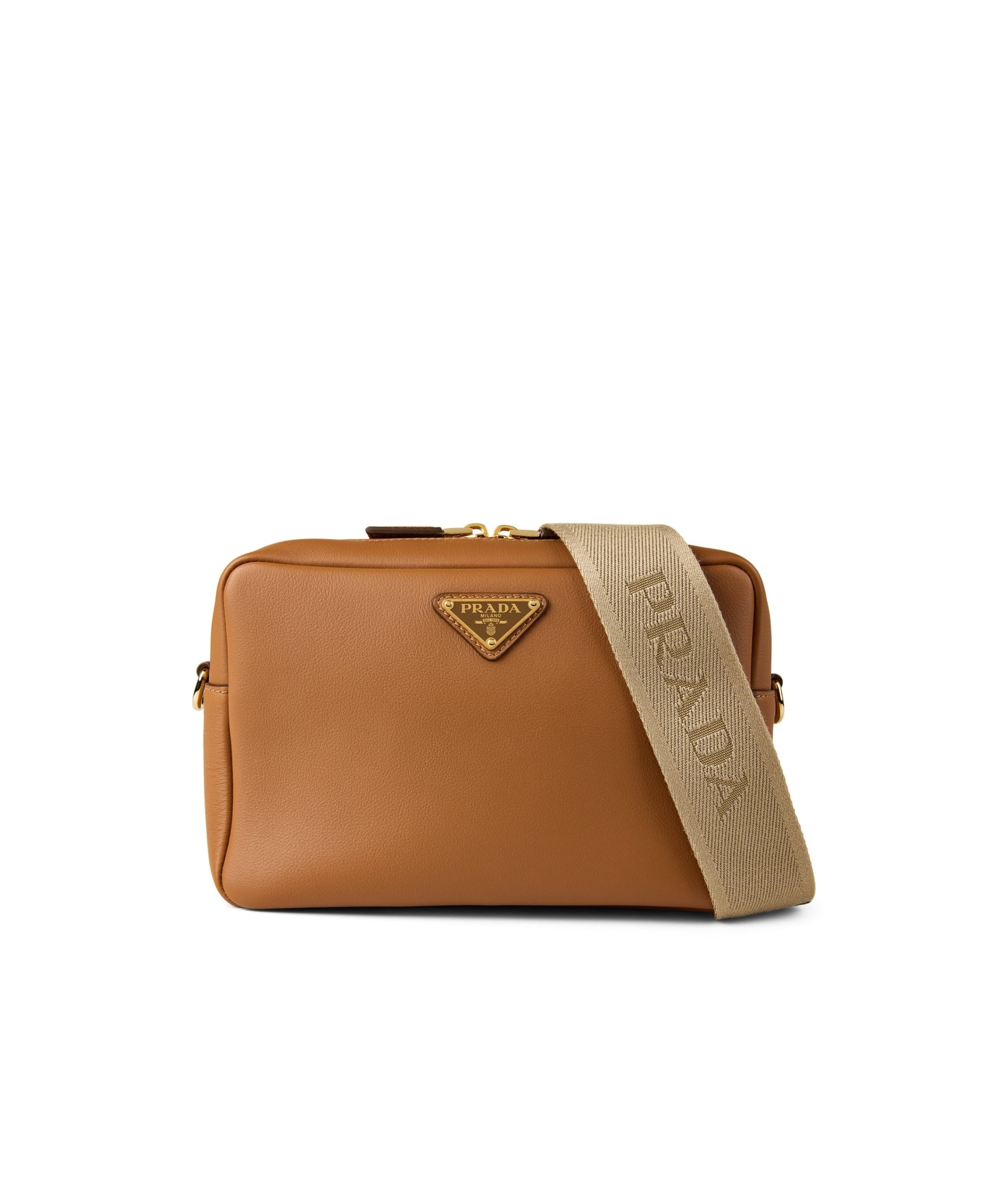 LUXURY HUB PRADA LEATHER CAMERA BAG