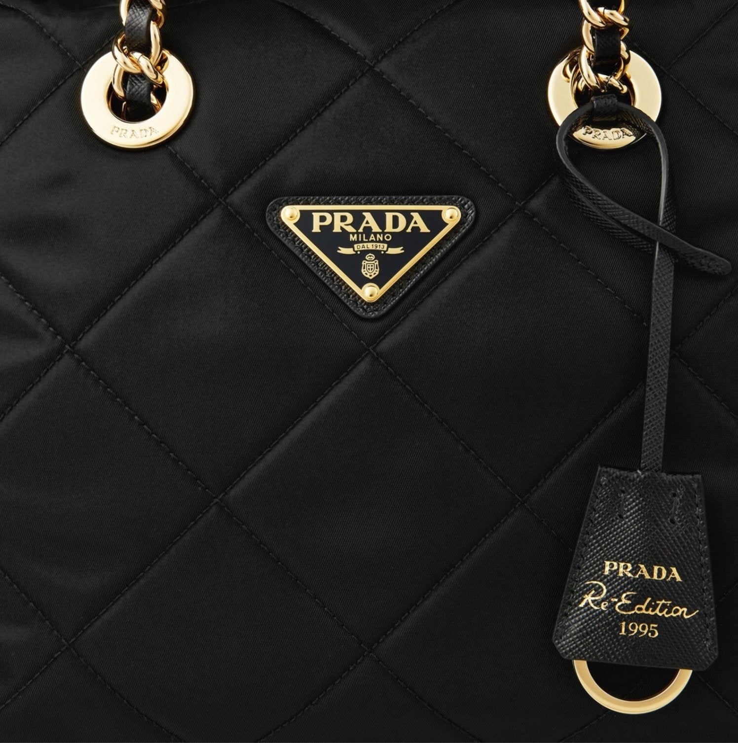 LUXURY HUB PRADA SMALL RECYCLED NYLON TOTE