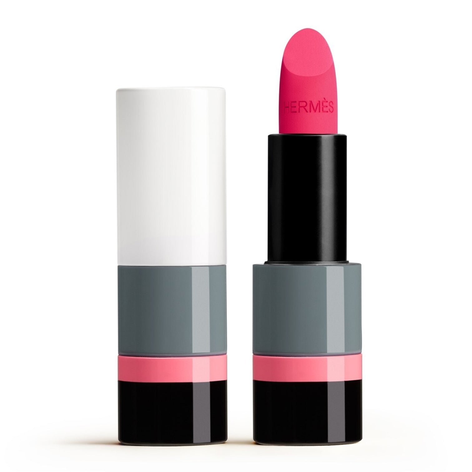 LUXURY HUB HERMES ROUGE HERMÈS, MATTE LIPSTICK, LIMITED EDITION, ROSE POP