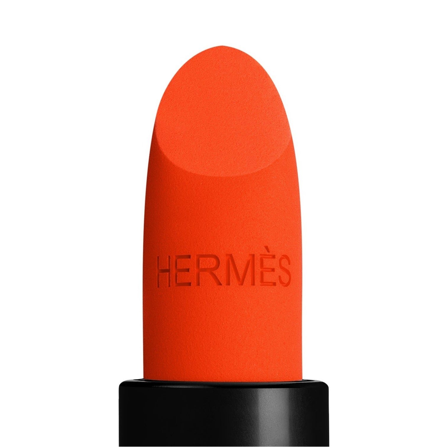 LUXURY HUB HERMES ROUGE HERMÈS, MATTE LIPSTICK, LIMITED EDITION, ORANGE NÉON