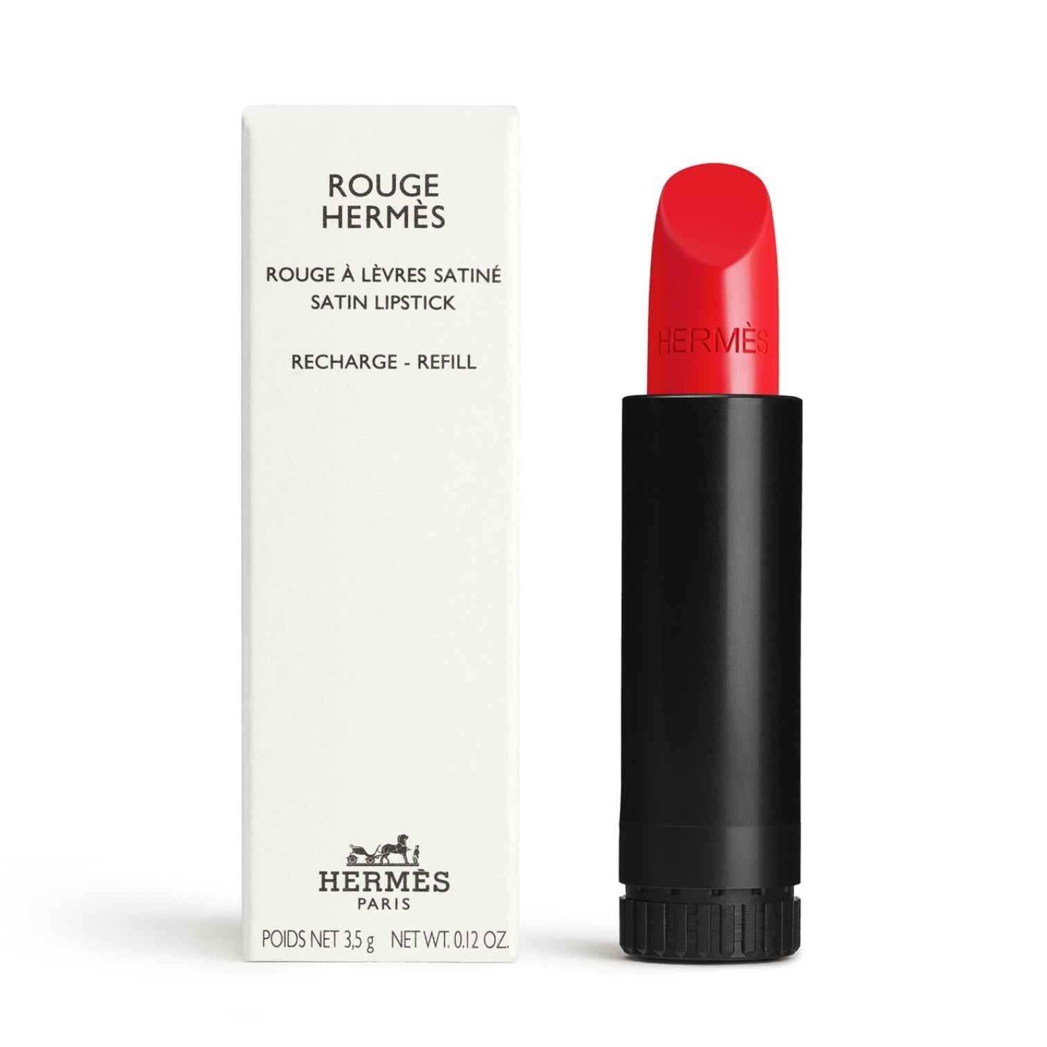 LUXURY HUB HERMES ROUGE HERMÈS, SATIN LIPSTICK REFILL