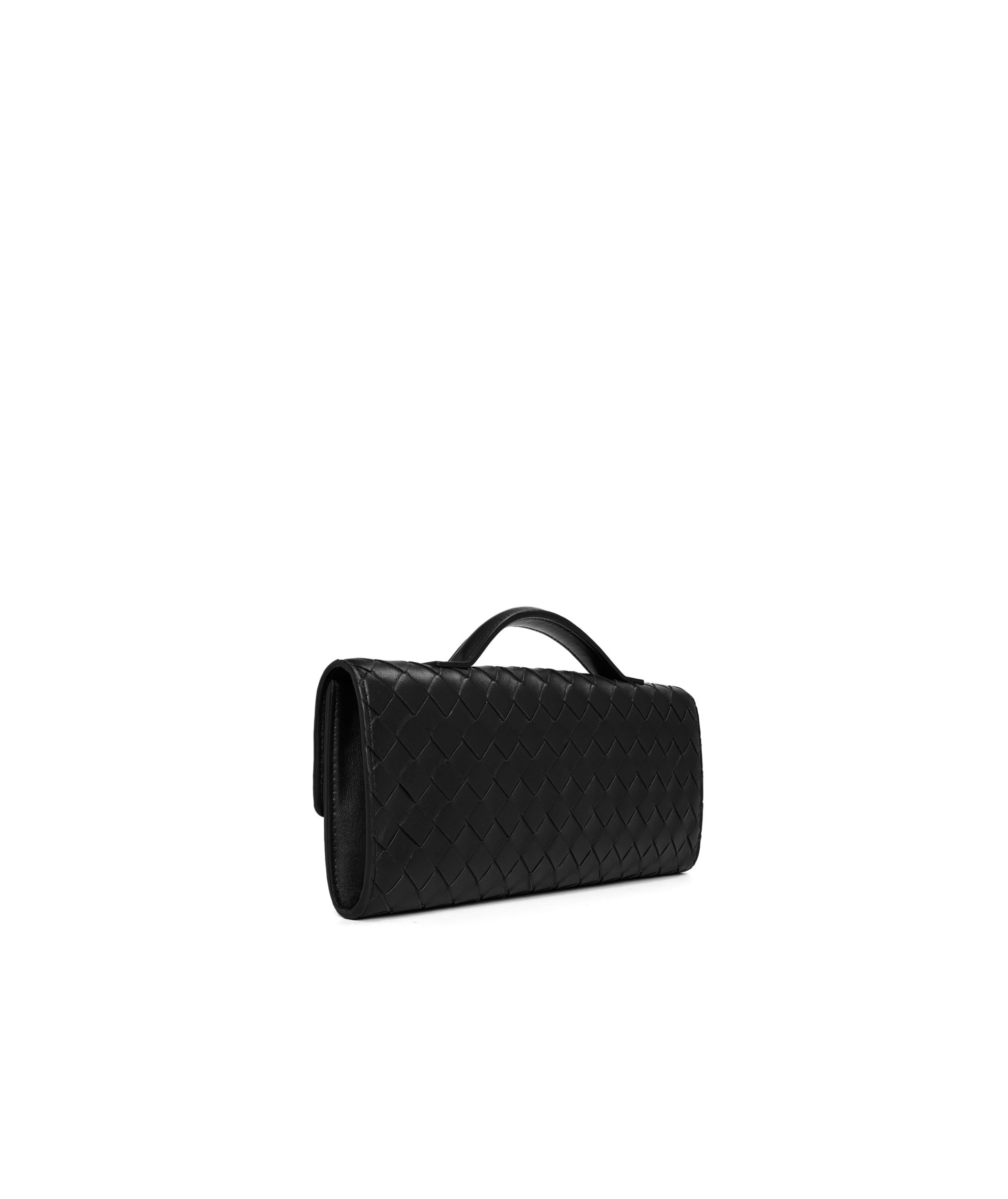 LUXURY HUB BOTTEGA VENETA LONG CLUTCH ANDIAMO WITH HANDLE