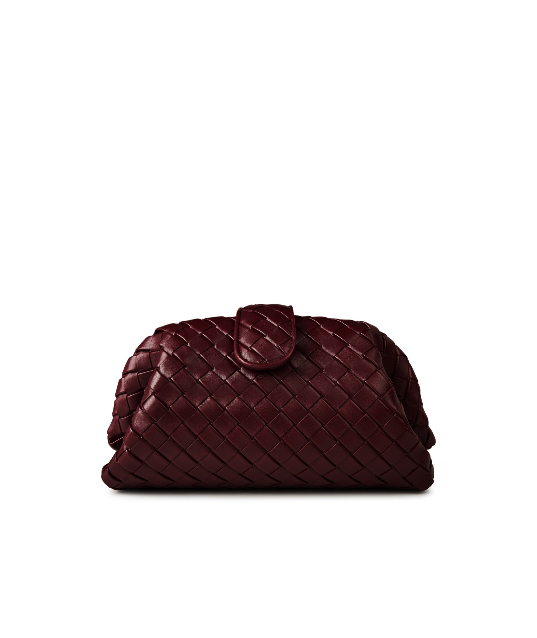 LUXURY HUB BOTTEGA VENETA LAUREN 1980 TEEN CLUTCH WITH CHAIN