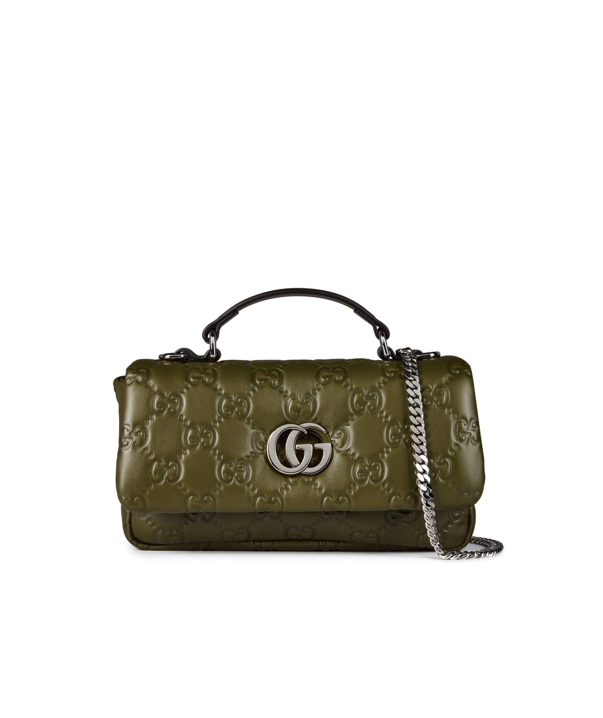 LUXURY HUB GUCCI SMALL ALL OVER PRINT SHOULDER BAG.