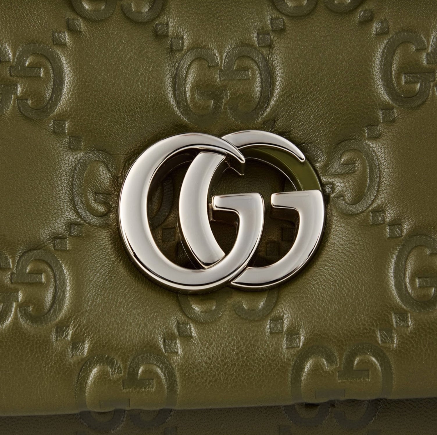 LUXURY HUB GUCCI SMALL ALL OVER PRINT SHOULDER BAG.