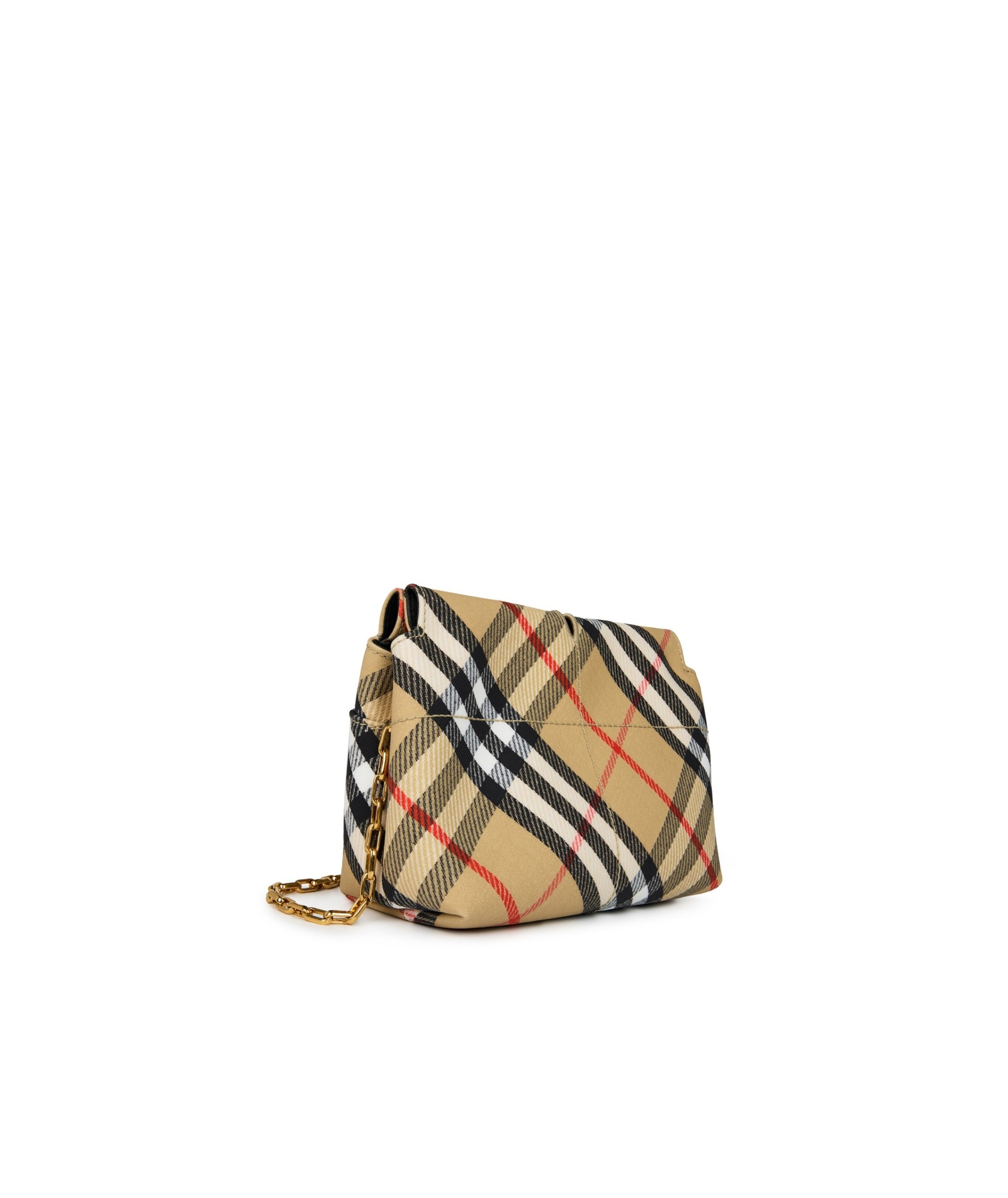 LUXURY HUB BURBERRY BURB SNP SM CLUTCH CHAIN