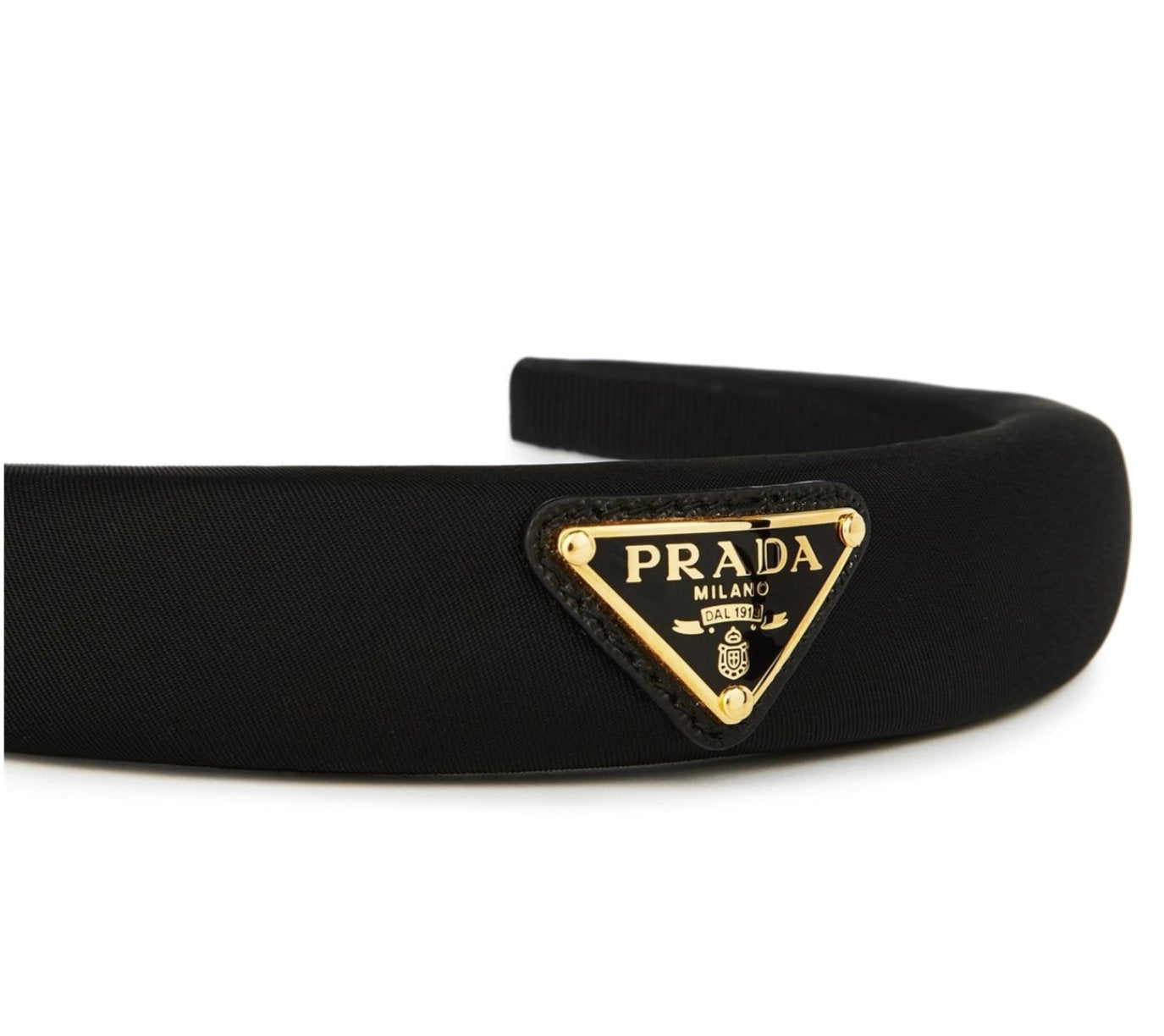 LUXURY HUB PRADA NYLON HEADBAND