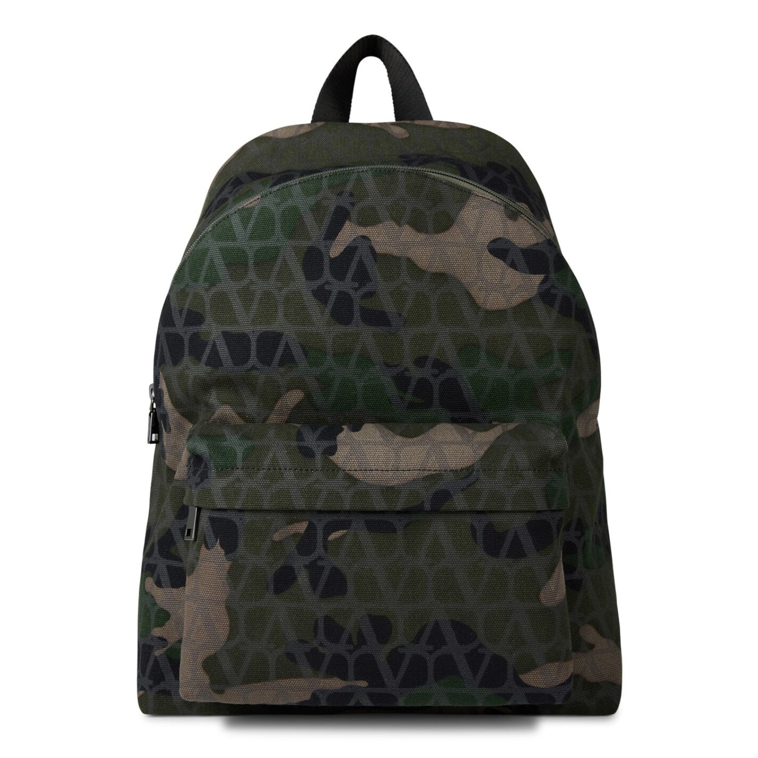 LUXURY HUB VALENTINO GARAVANI VG CAMO CANVAS BACKPACK