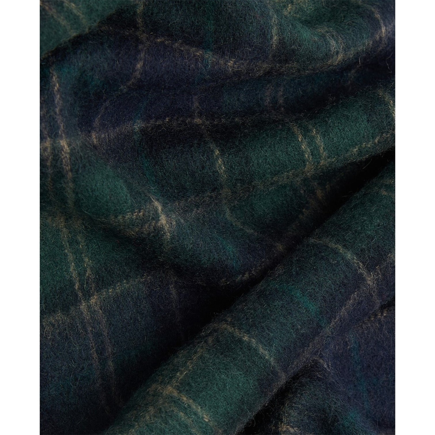 LUXURY HUB BARBOUR TARTAN SCARF & GLOVE GIFT SET