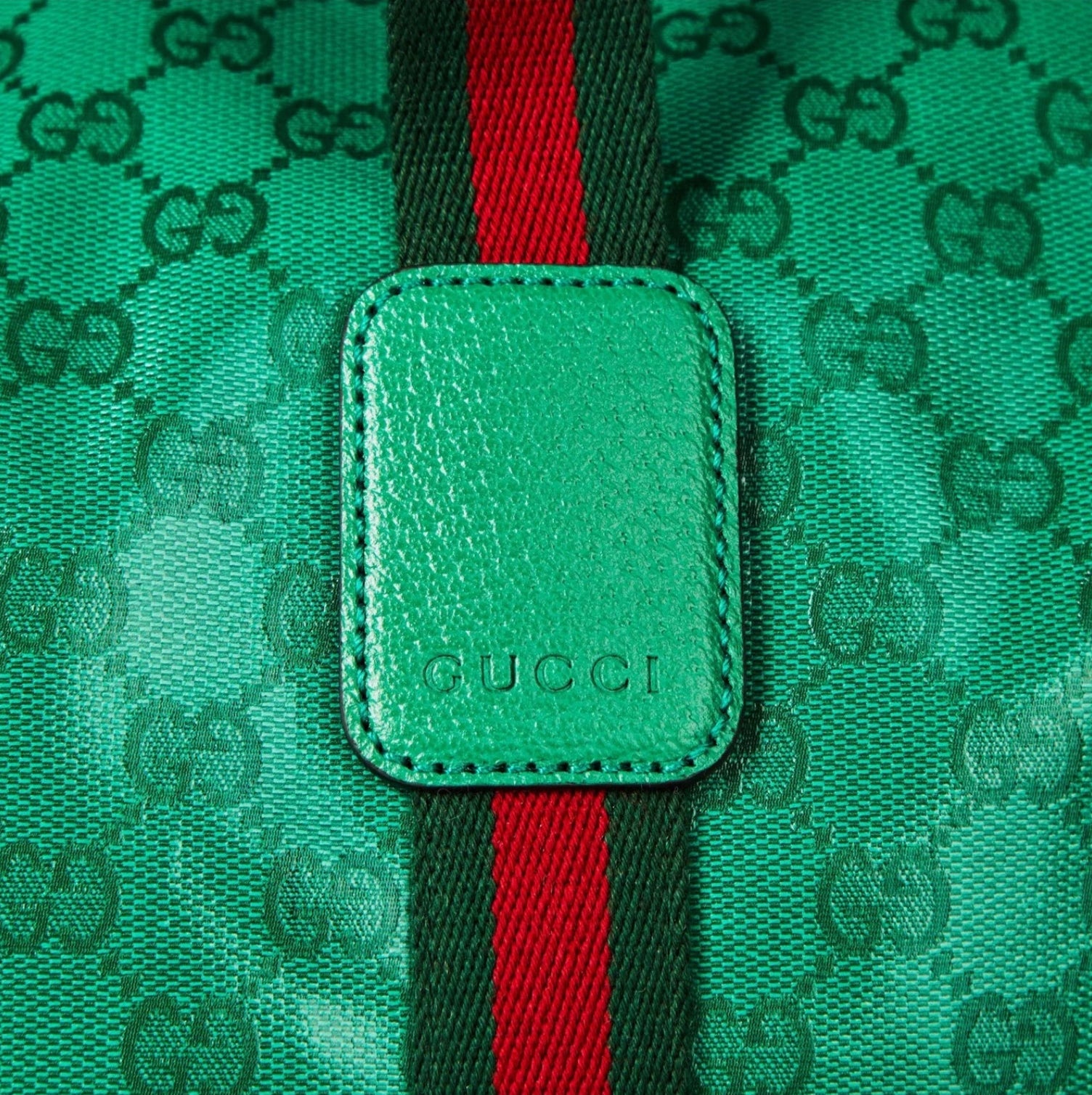 LUXURY HUB GUCCI LARGE DUFFLE BAG WITH WEB