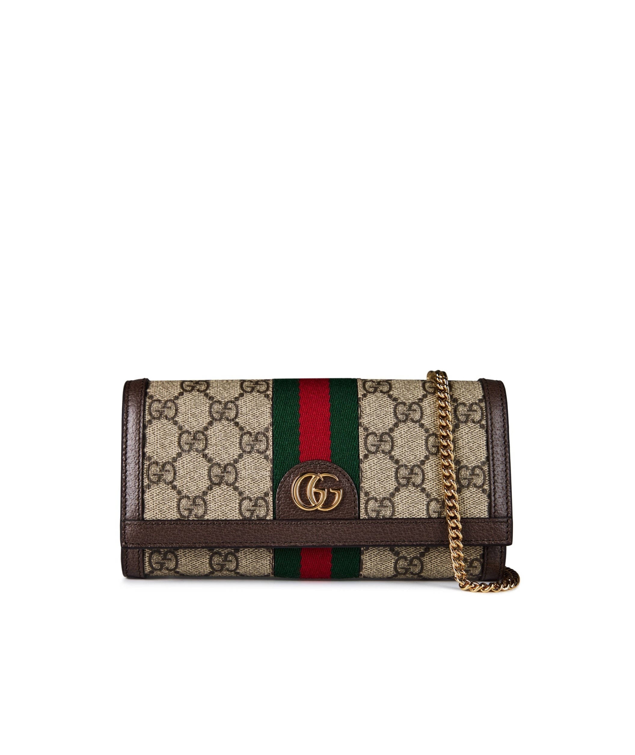 LUXURY HUB GUCCI OPHIDIA CHAIN WALLET