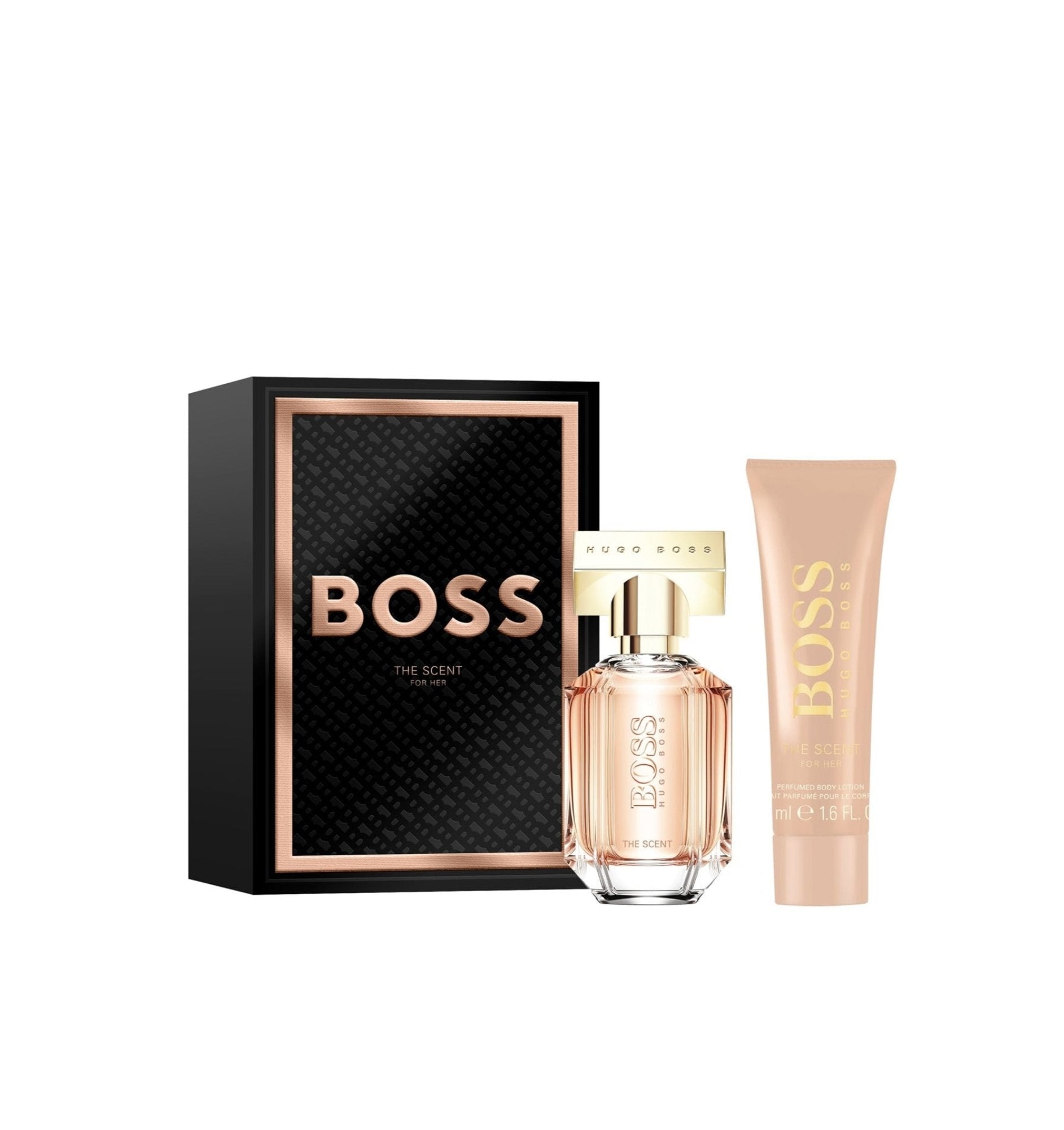 LUXURY HUB BOSS BOSS THE SCENT EAU DE PARFUM FOR HER GIFTSET 30ML