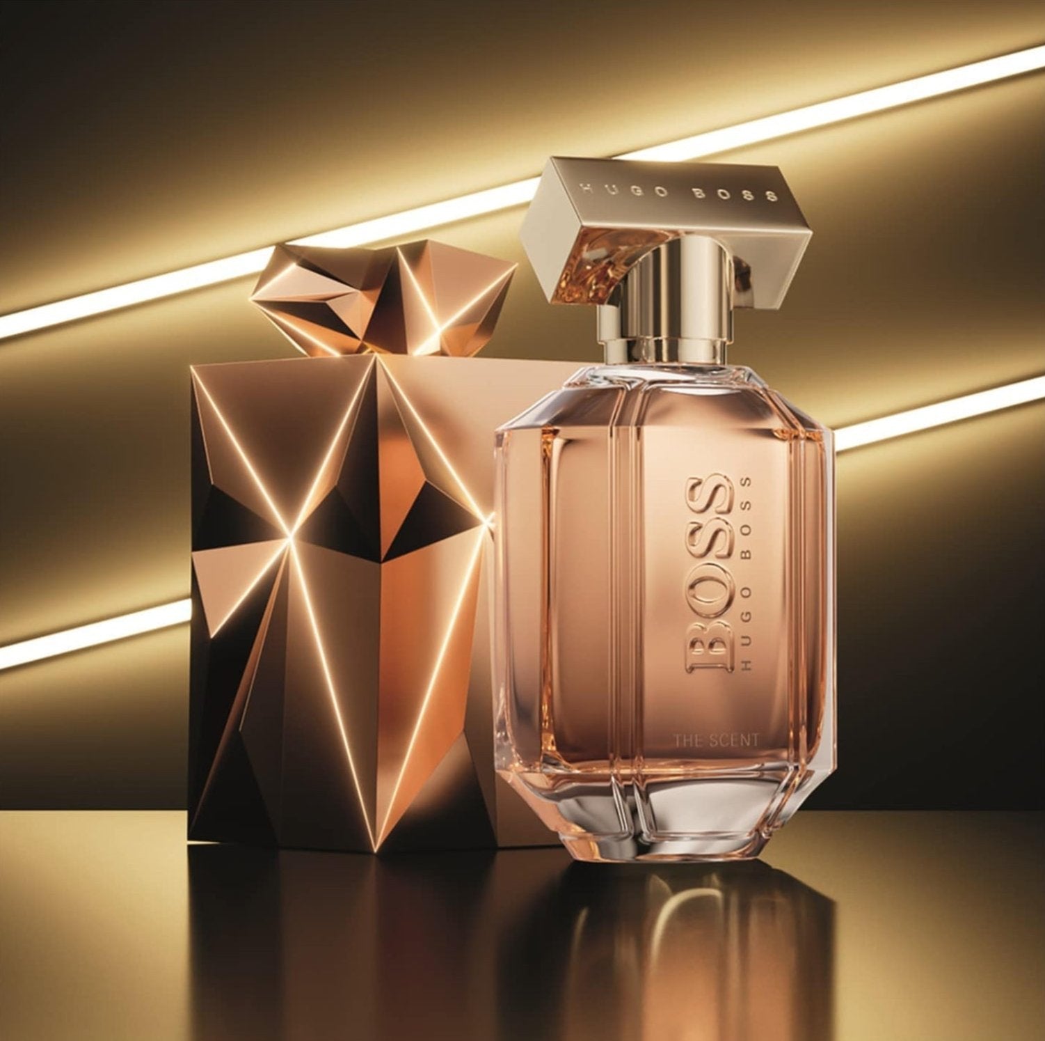 LUXURY HUB BOSS BOSS THE SCENT EAU DE PARFUM FOR HER GIFTSET 30ML