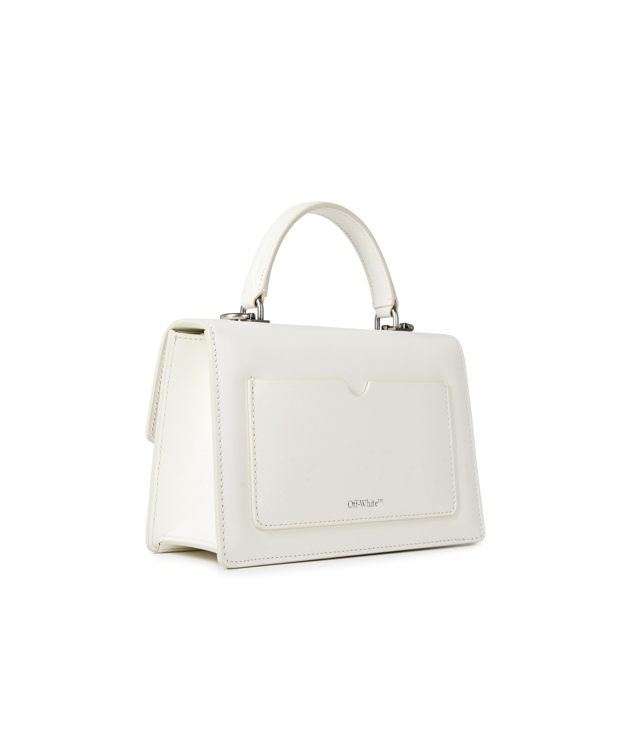 LUXURY HUB OFF WHITE OFF TOP HANDLE BAG