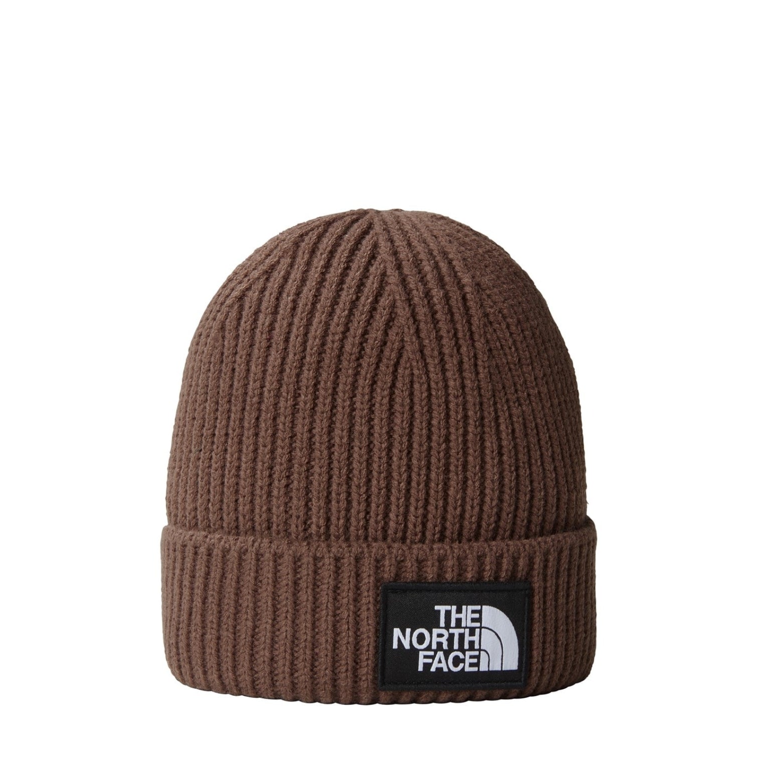 LUXURY HUB THE NORTH FACE LOGO CUFFED BEANIE