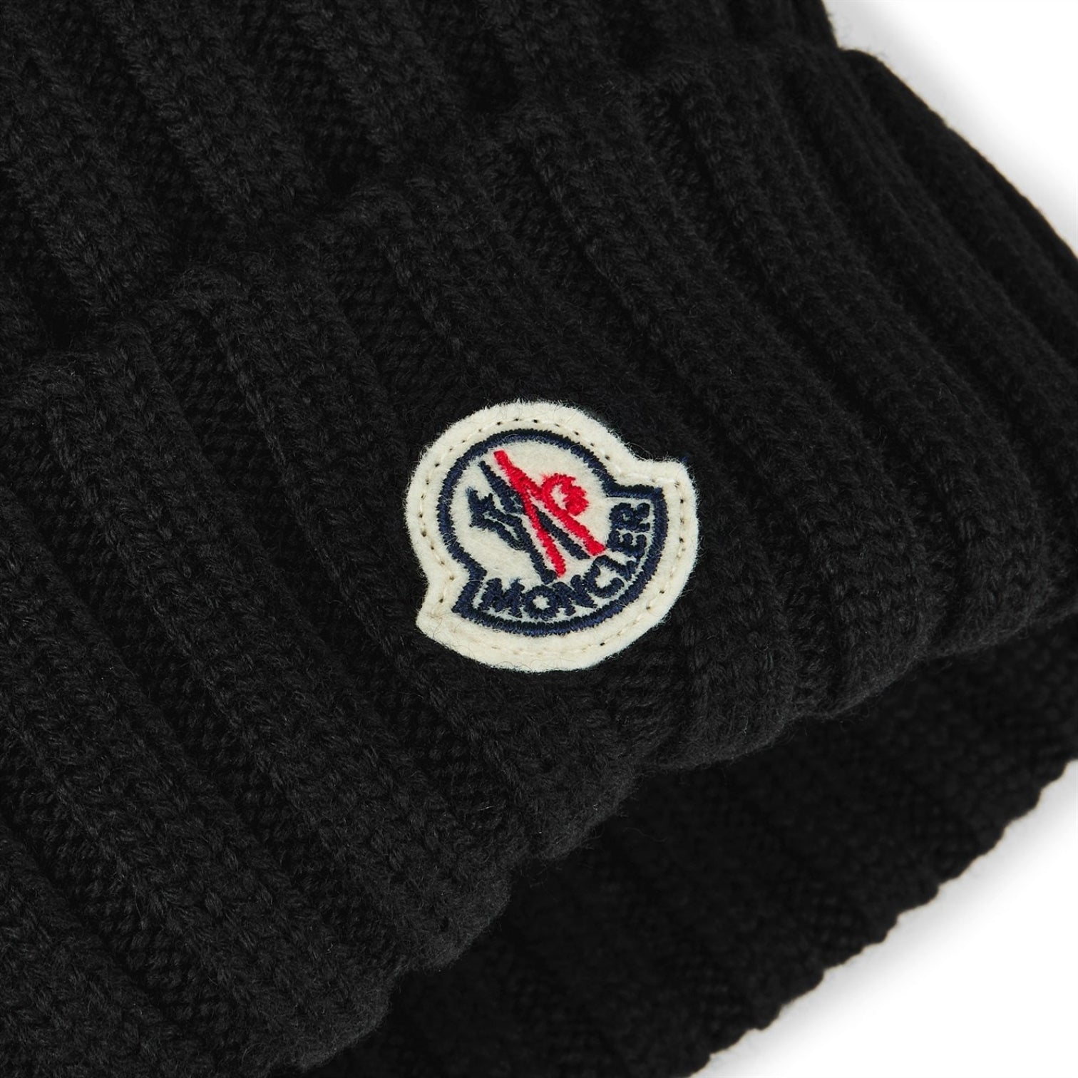 LUXURY HUB MONCLER BOBBLE BEANIE