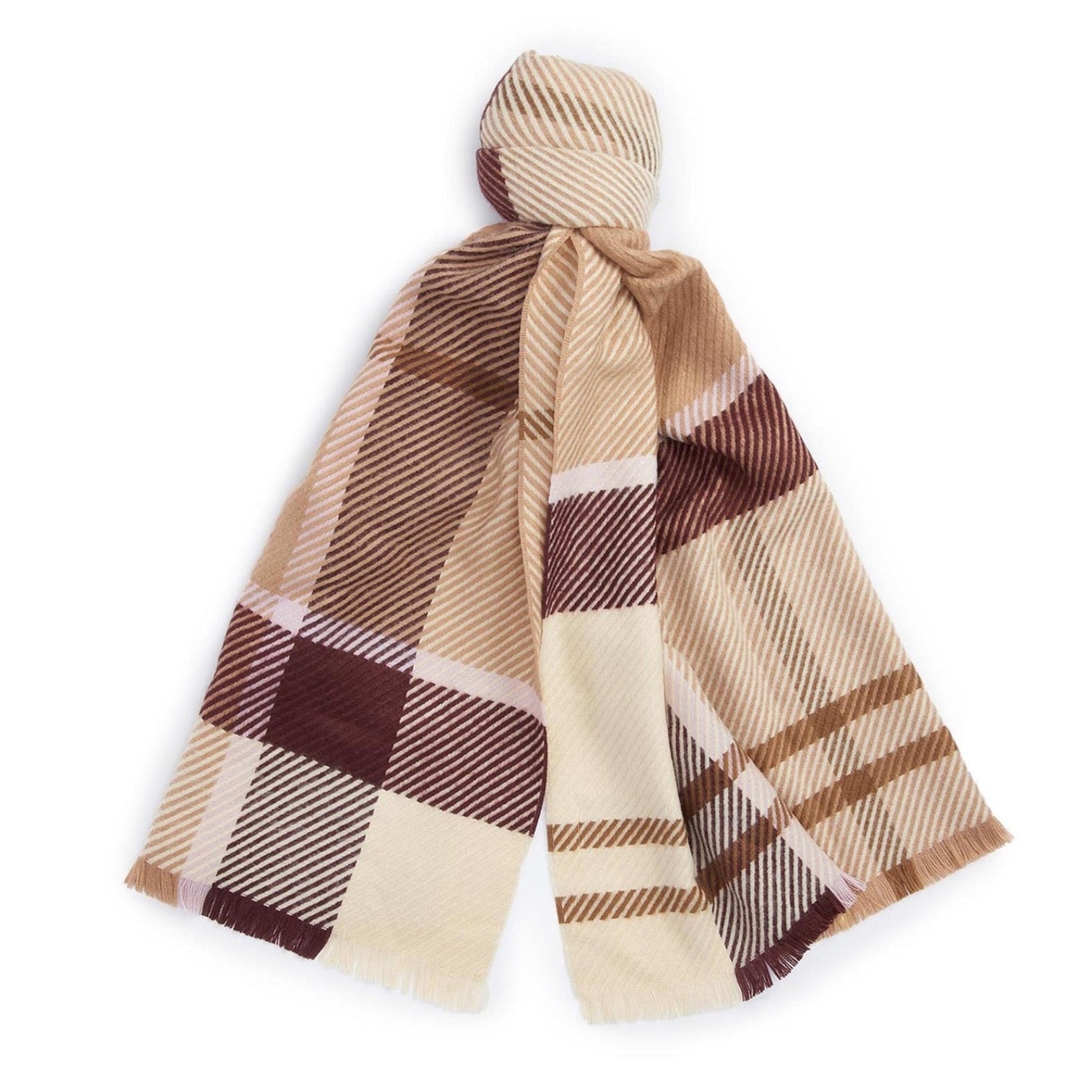 LUXURY HUB BARBOUR BLAIR TARTAN SCARF