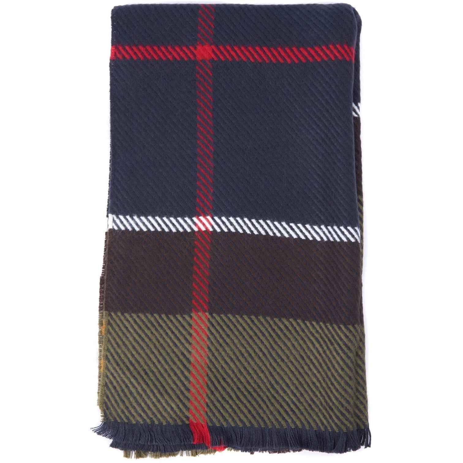 LUXURY HUB BARBOUR BLAIR TARTAN SCARF