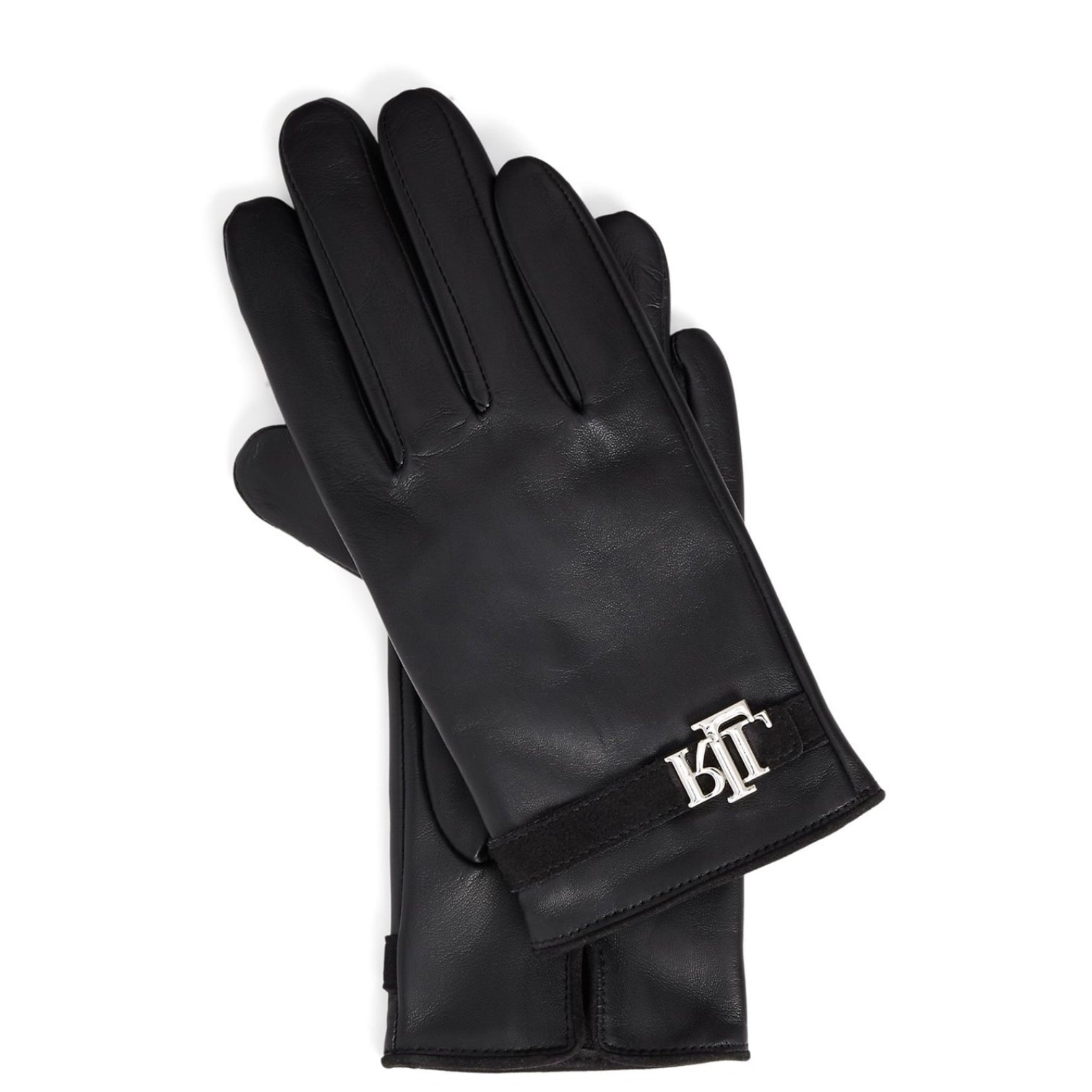 LUXURY HUB LAUREN BY RALPH LAUREN SHEEPSKIN TECH GLOVES