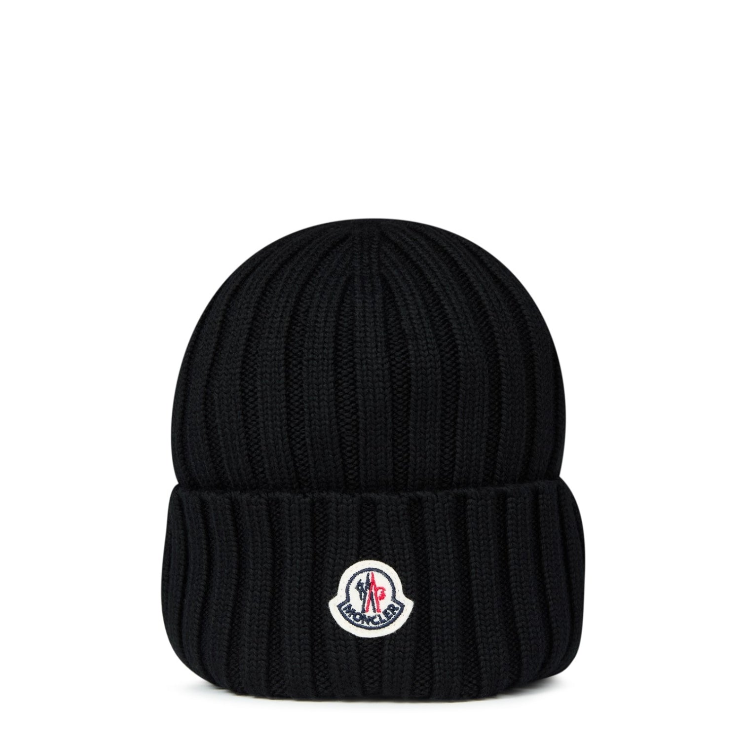 LUXURY HUB MONCLER LOGO BEANIE