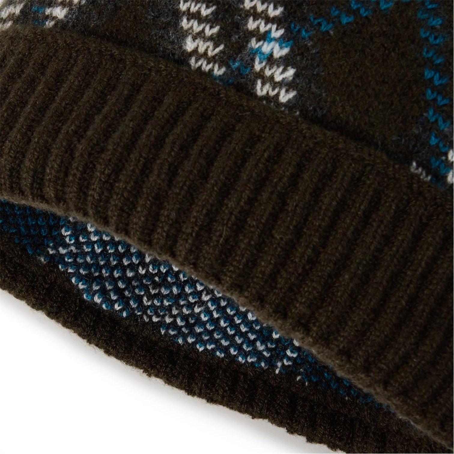 LUXURY HUB BURBERRY BURB CHECK BEANIE