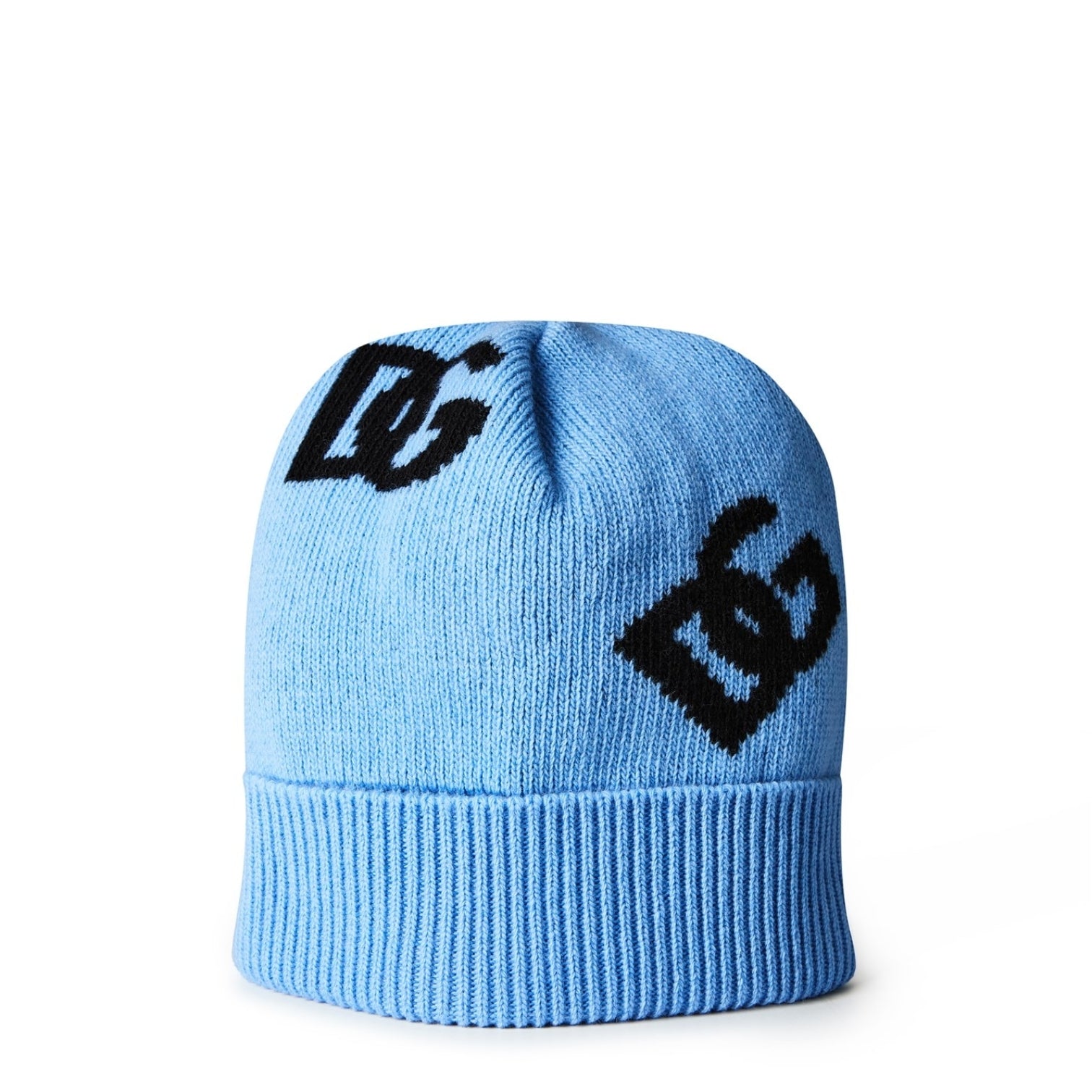 LUXURY HUB DOLCE AND GABBANA DG AO LOGO BEANIE