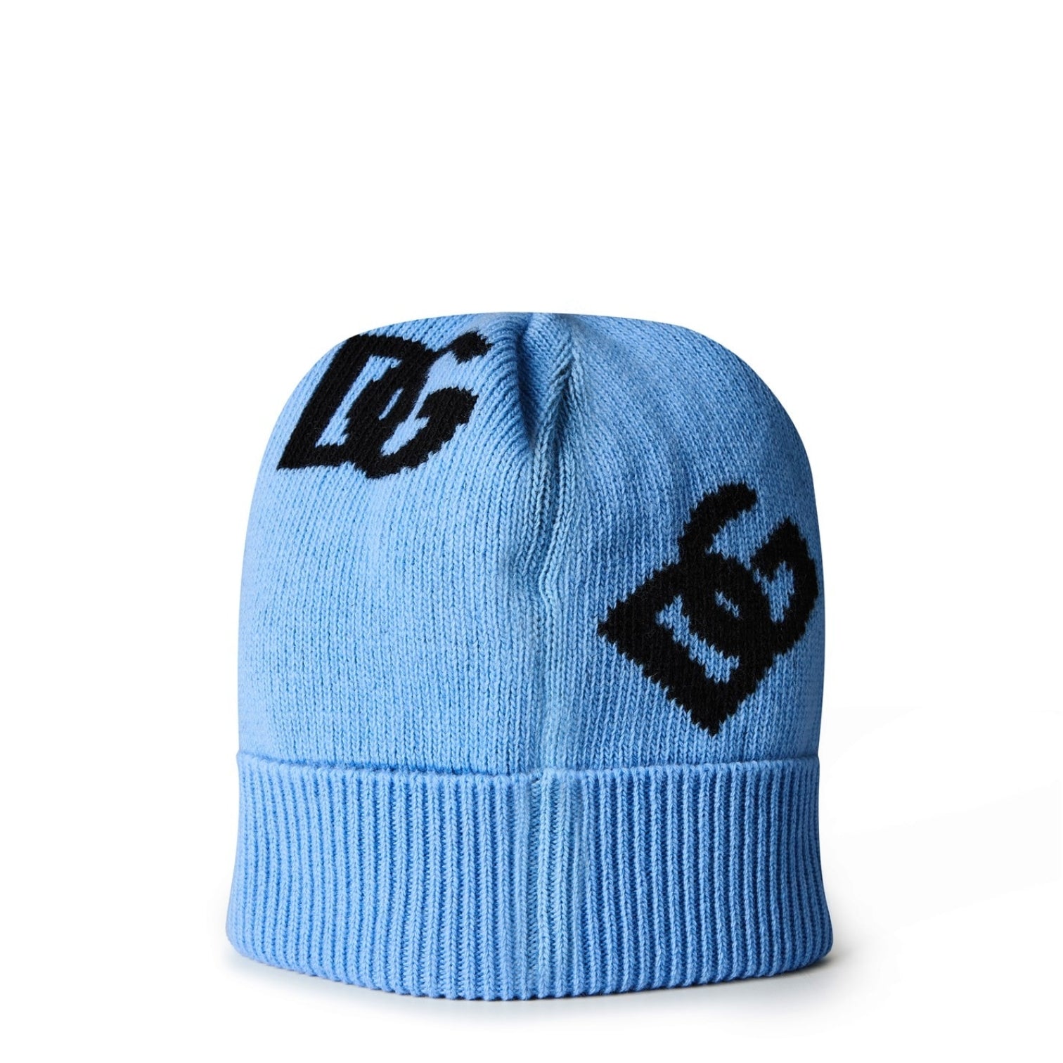 LUXURY HUB DOLCE AND GABBANA DG AO LOGO BEANIE