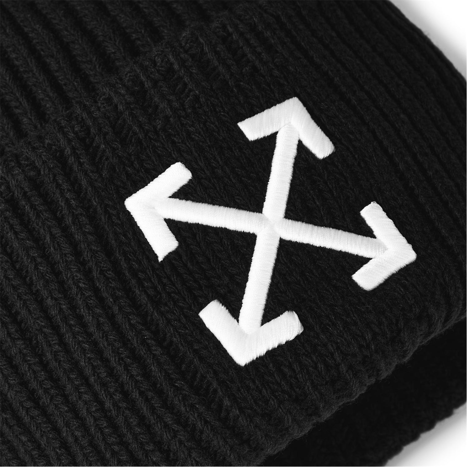 LUXURY HUB OFF WHITE OFF ARROW BEANIE