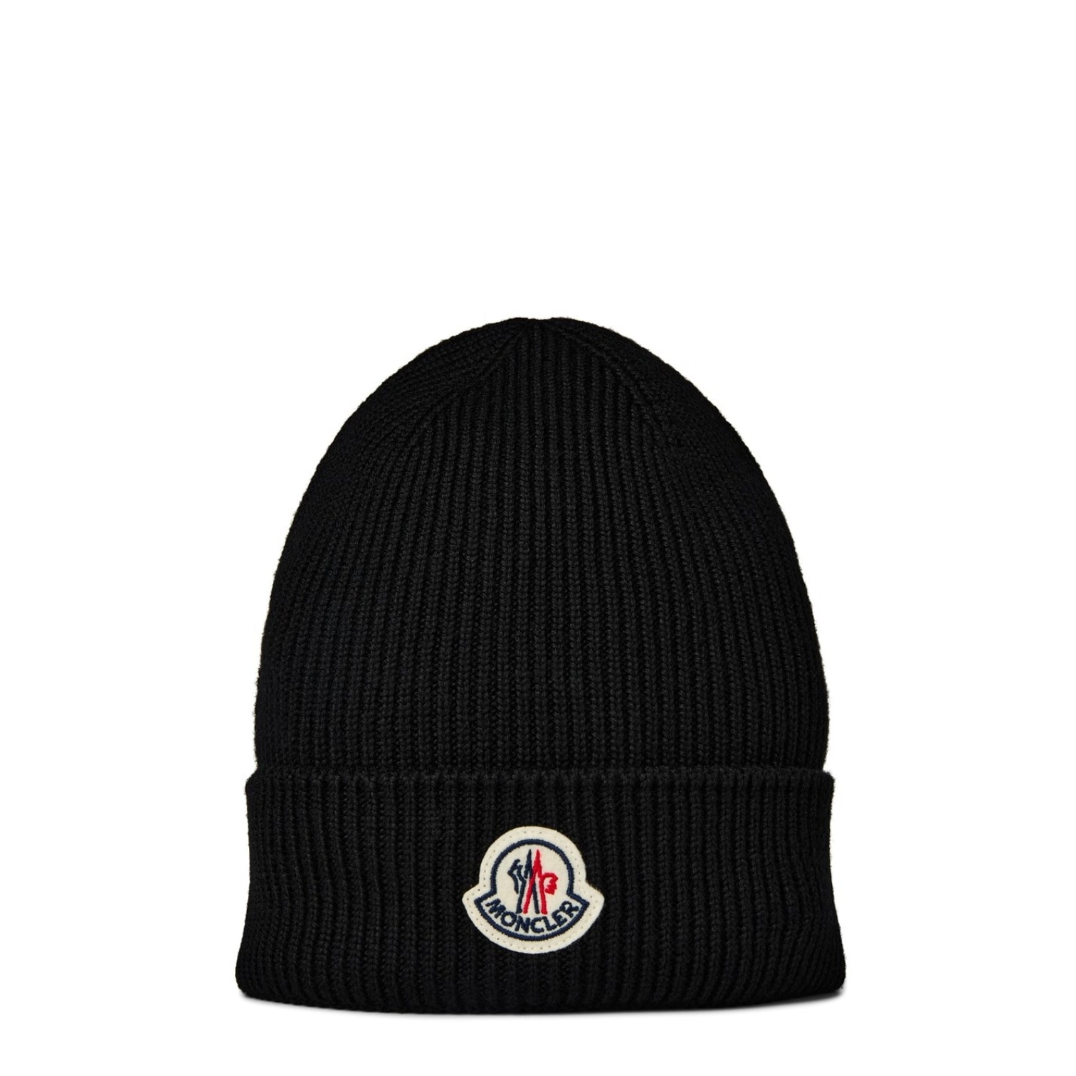 LUXURY HUB MONCLER LOGO BEANIE
