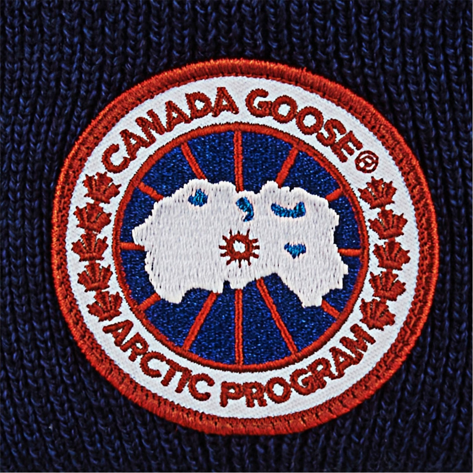 LUXURY HUB CANADA GOOSE DISC TOQUE BEANIE