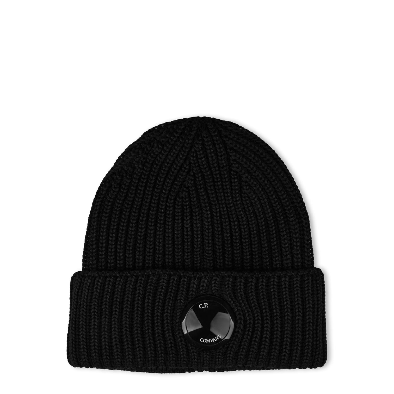 LUXURY HUB CP COMPANY KNITTED BEANIE CAP