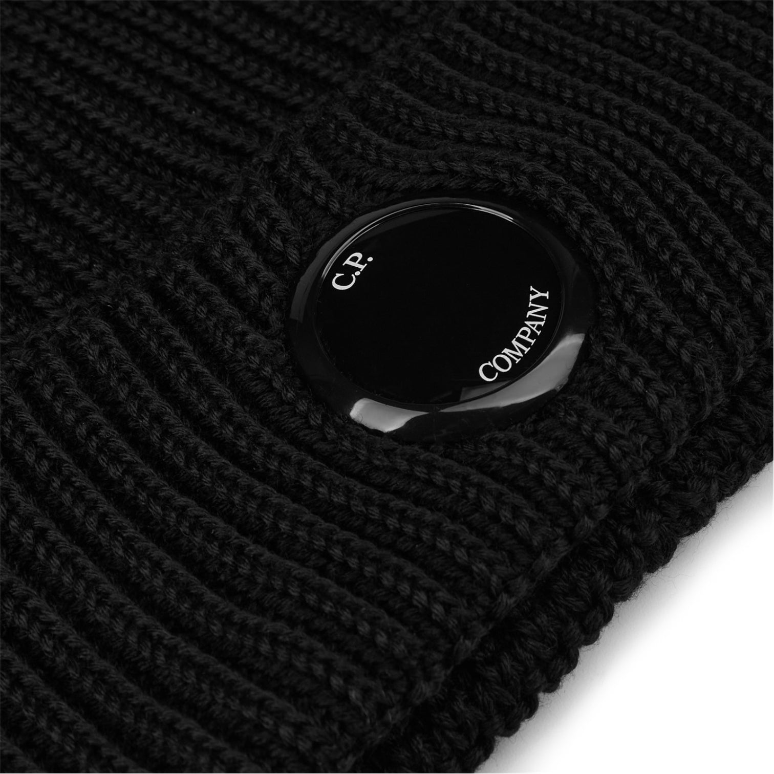 LUXURY HUB CP COMPANY KNITTED BEANIE CAP