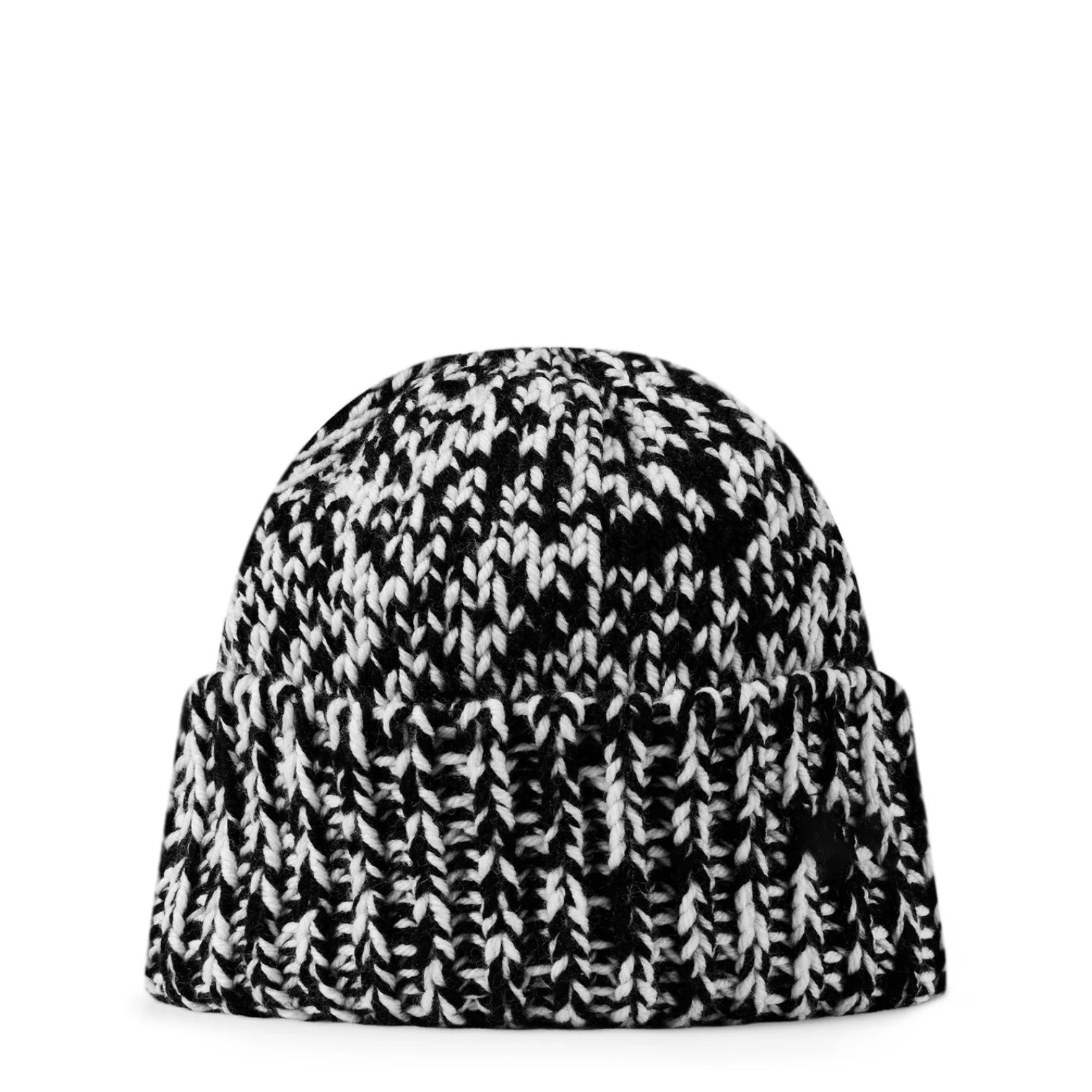 LUXURY HUB SAINT LAURENT MONOCHROME CUFFED BEANIE